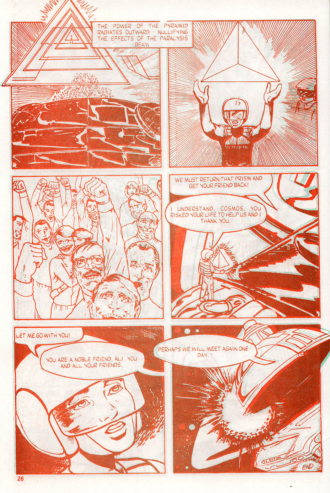 Read online The Transformers in 3-D comic -  Issue #2 - 30