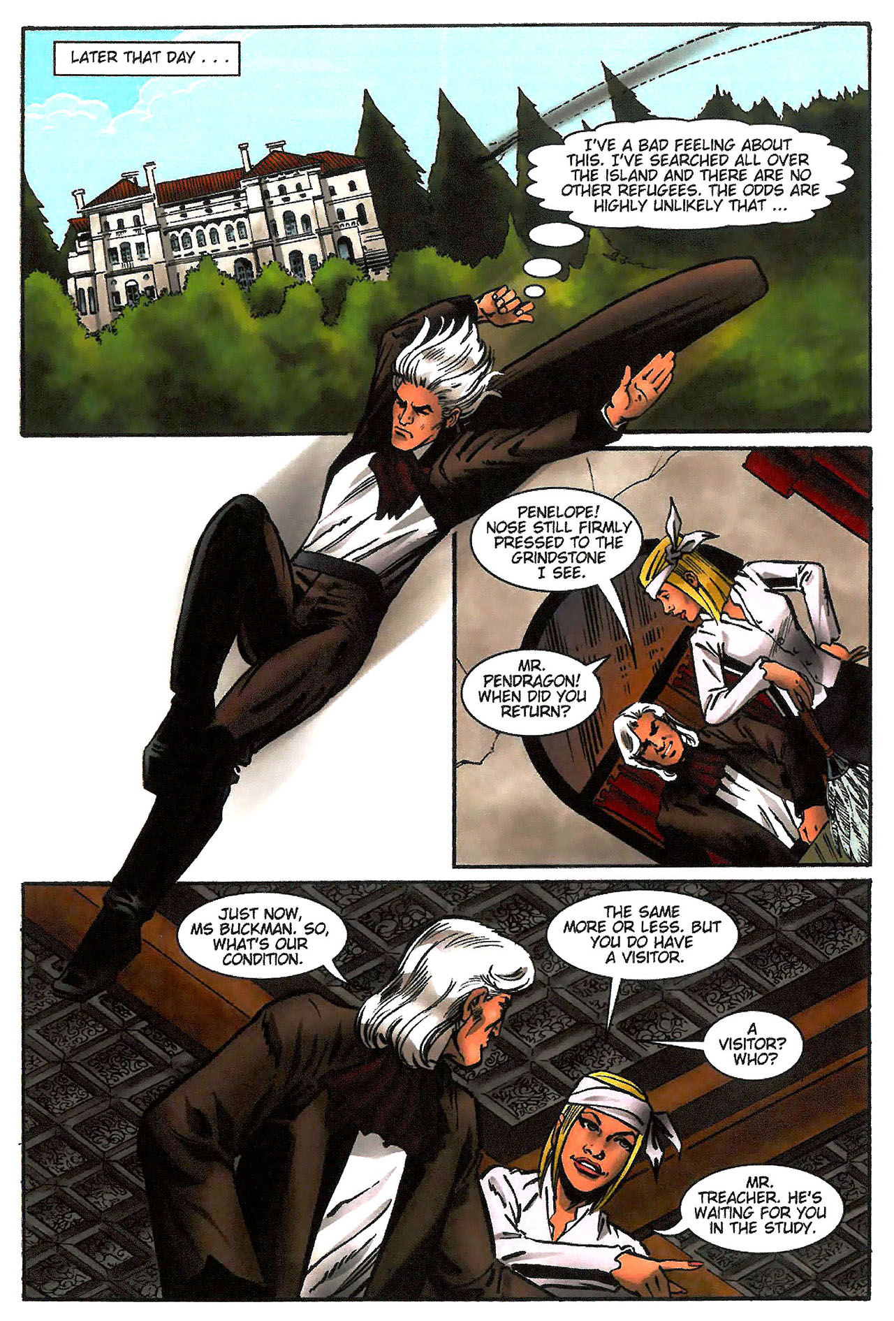 Read online Dave Cockrum's Futurians: Avatar comic -  Issue # TPB - 64