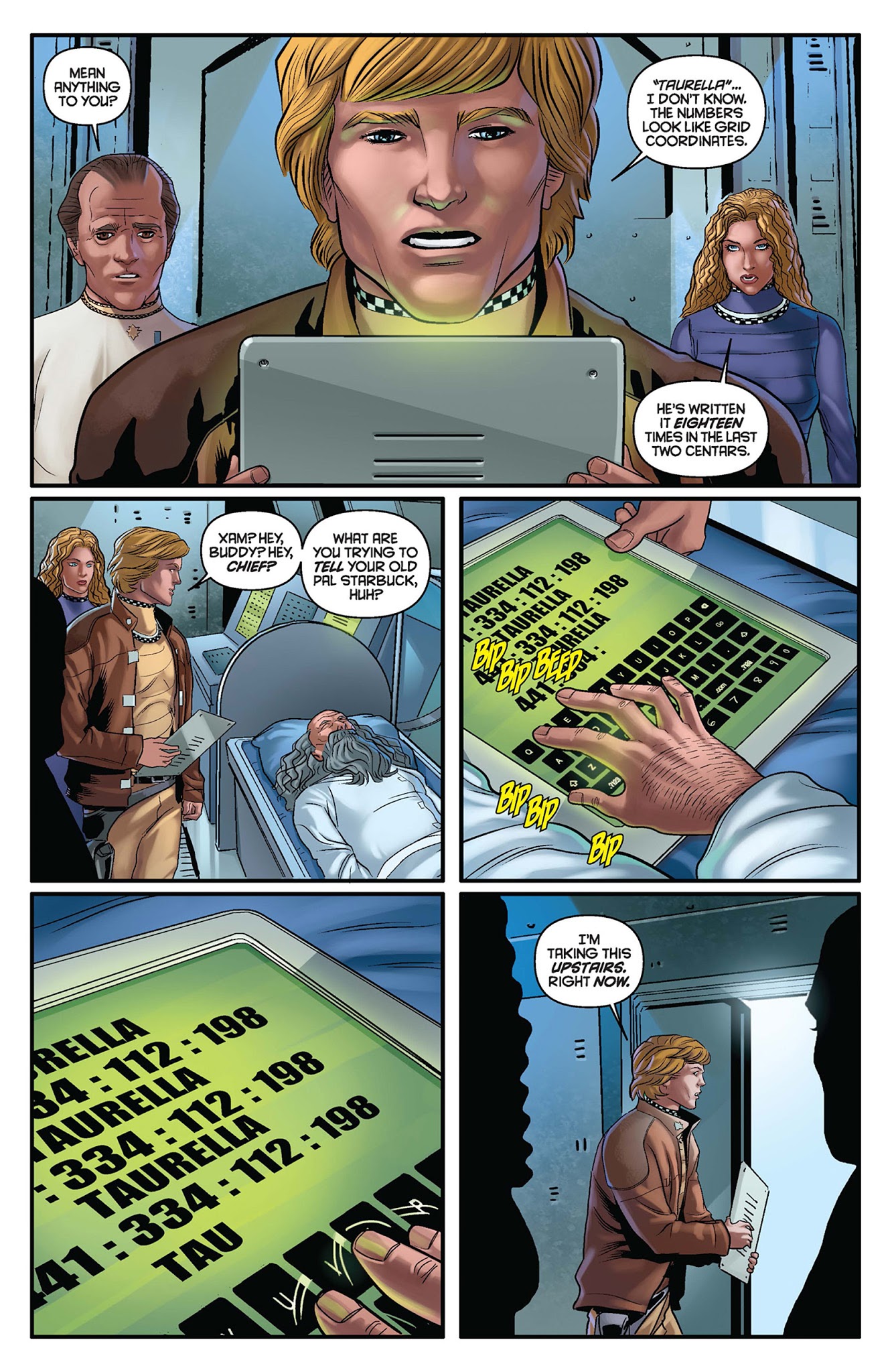 Read online Classic Battlestar Galactica: The Death of Apollo comic -  Issue #1 - 17