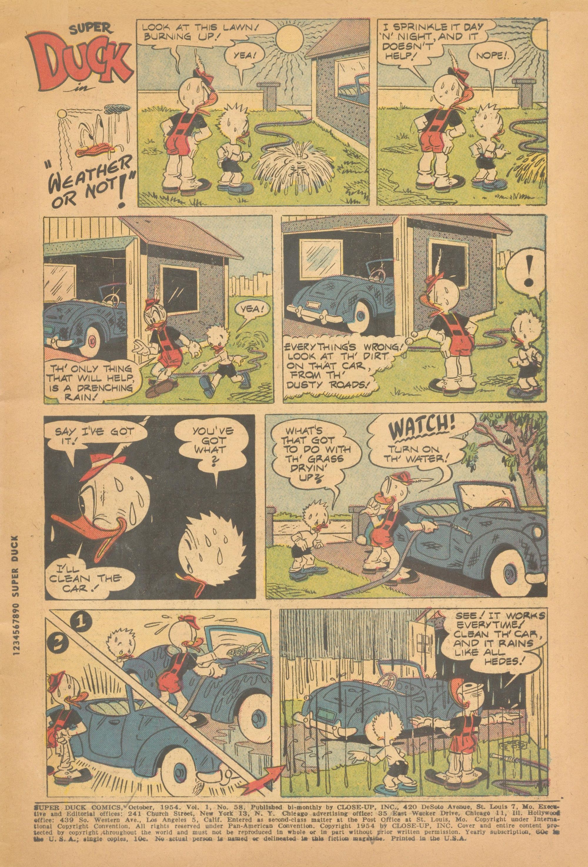 Read online Super Duck Comics comic -  Issue #58 - 3