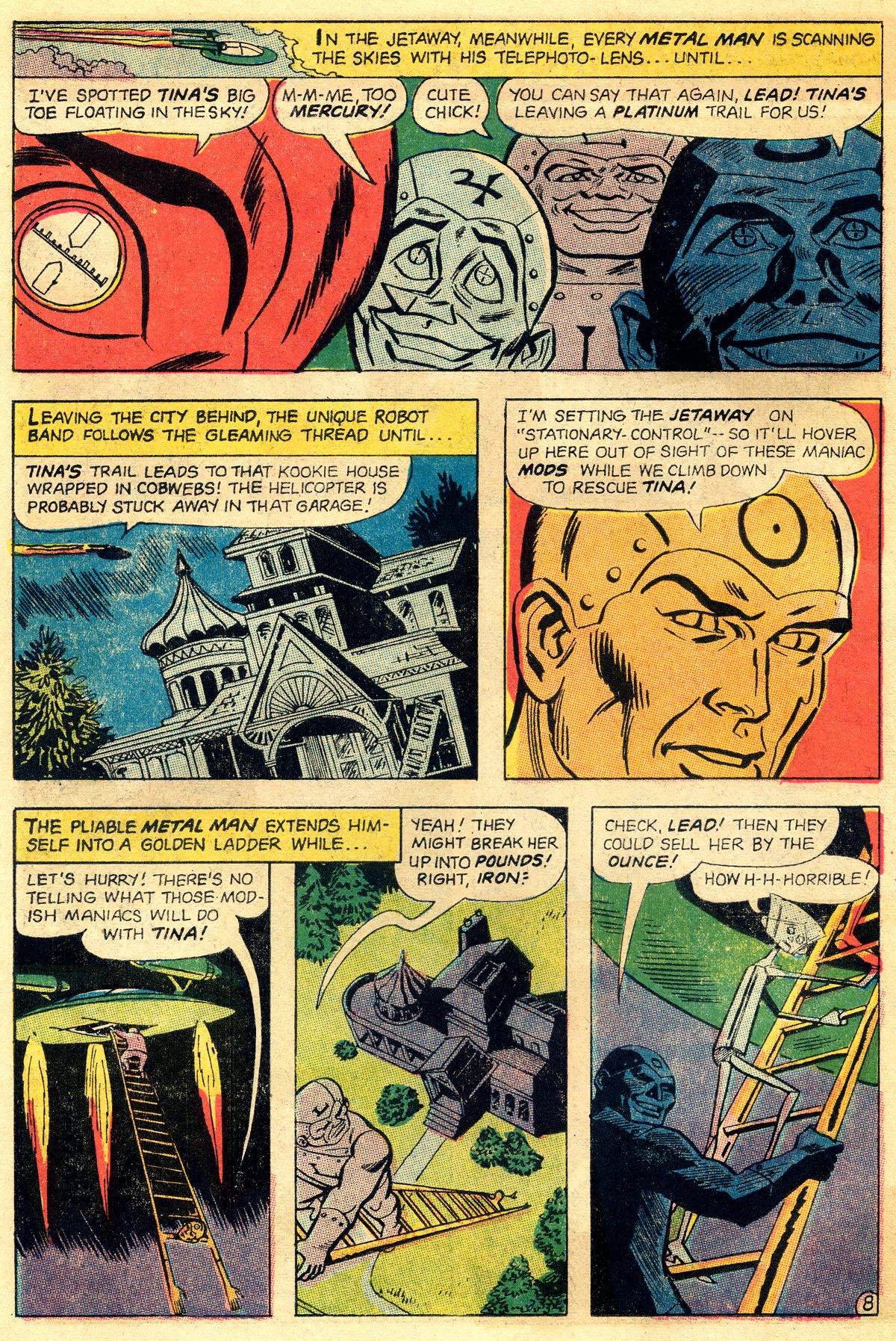 Read online Metal Men (1963) comic -  Issue #26 - 14