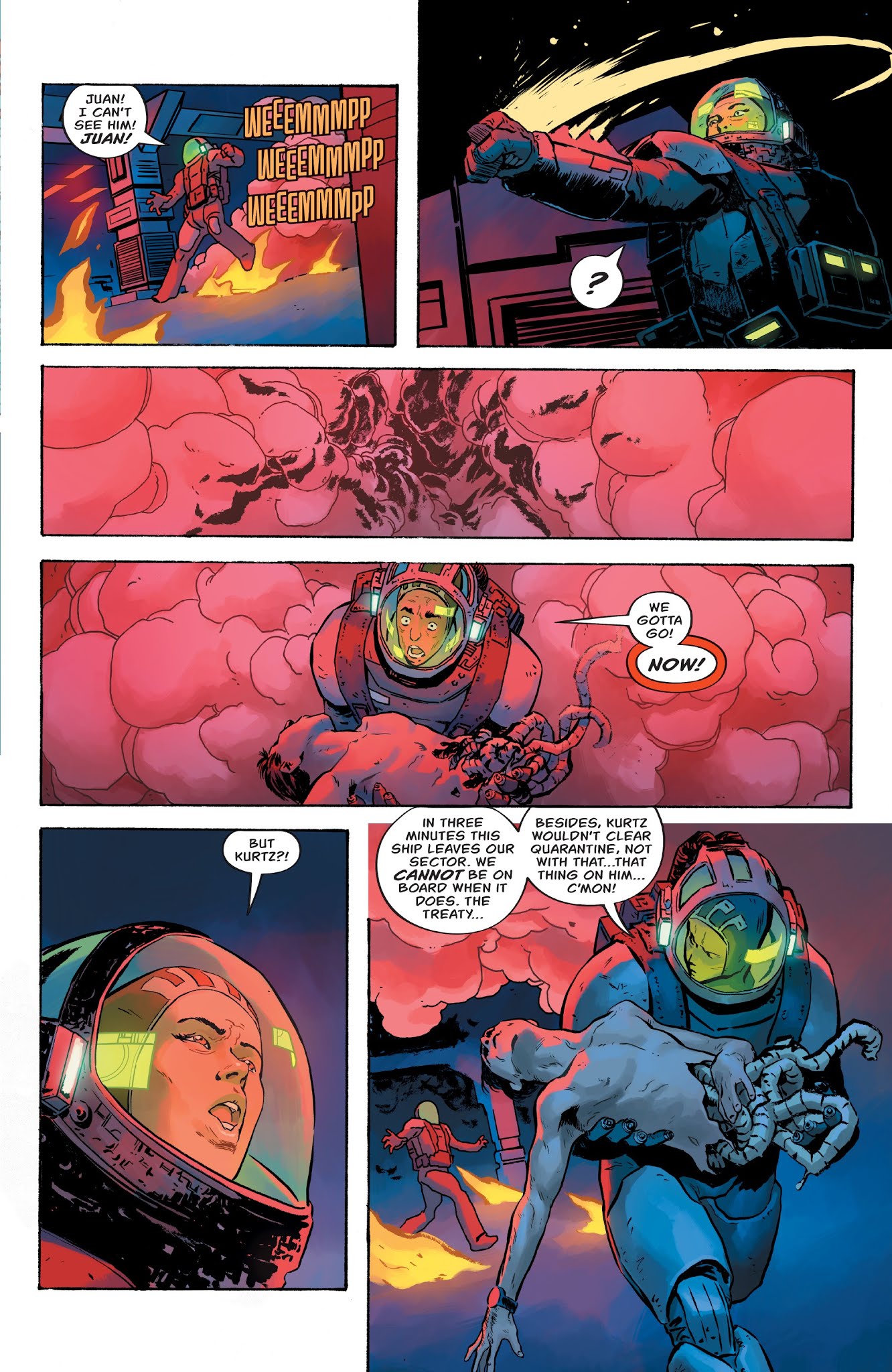 Read online William Gibson's Alien 3 comic -  Issue #1 - 9