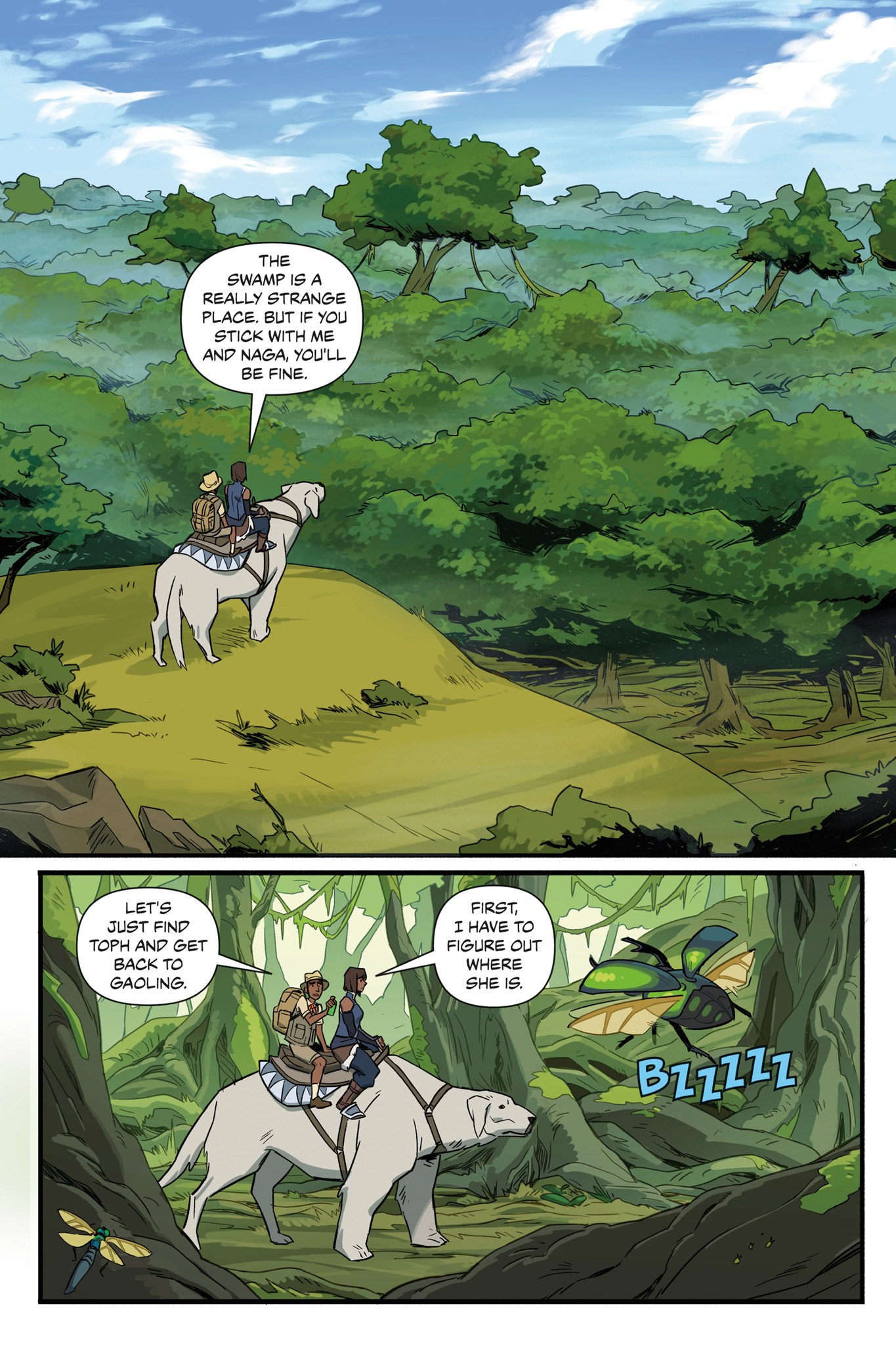 Read online Nickelodeon The Legend of Korra: Ruins of the Empire comic -  Issue # TPB 2 - 17