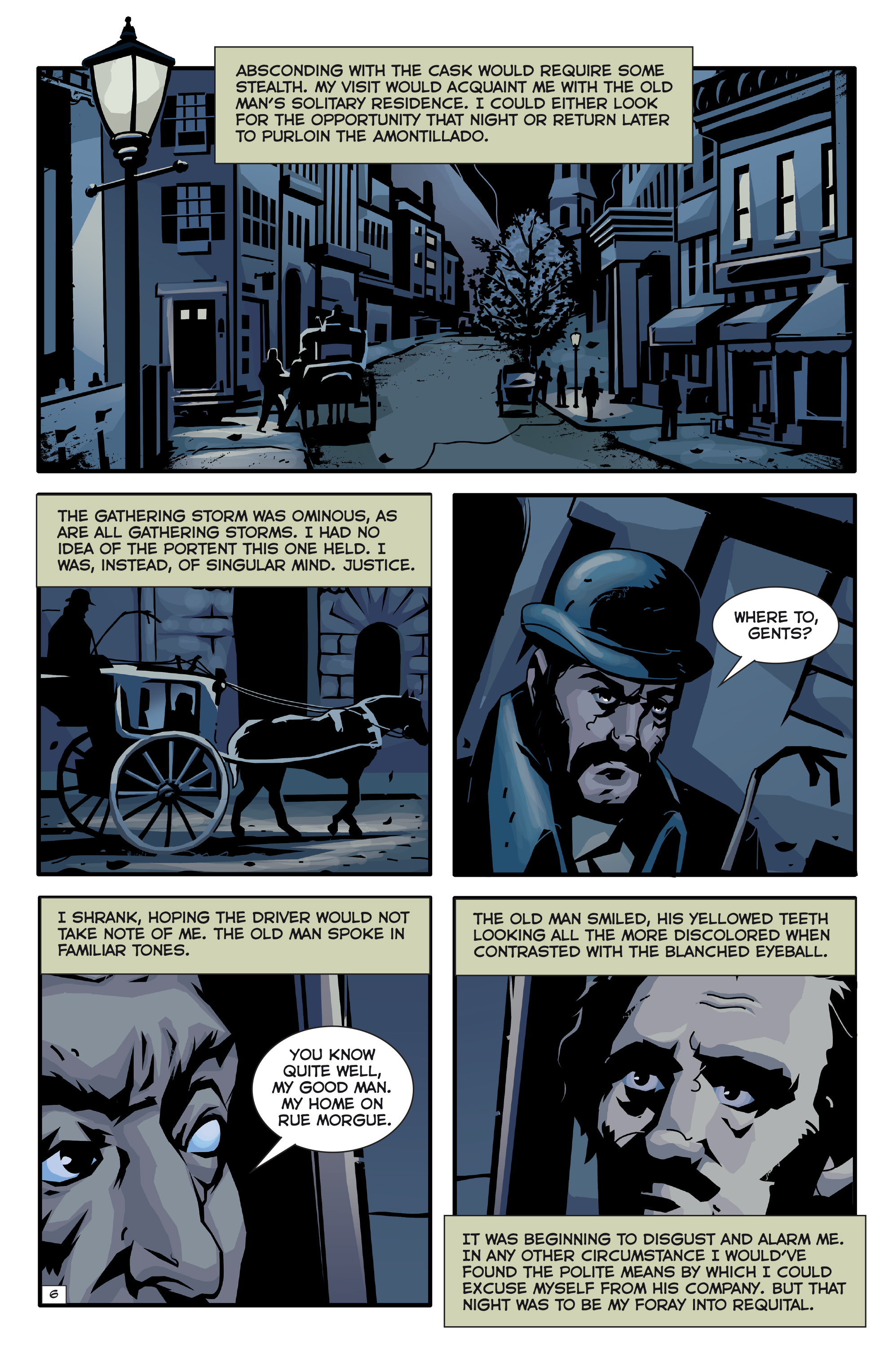Read online Edgar Allan Poe's Snifter of Terror Season Two comic -  Issue #1 - 8