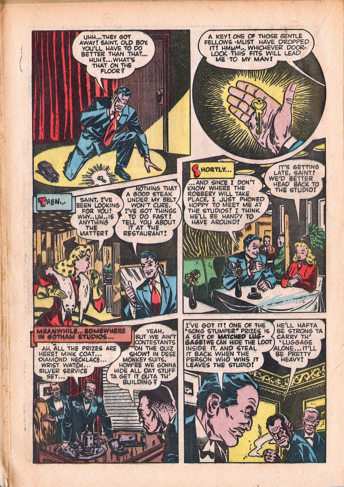 Read online The Saint (1947) comic -  Issue #5 - 32