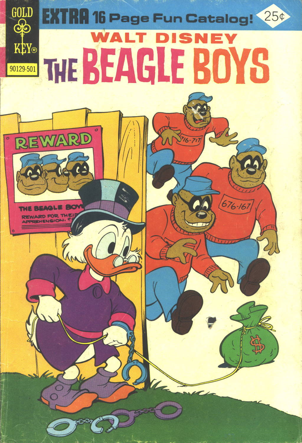 Read online Walt Disney THE BEAGLE BOYS comic -  Issue #23 - 1