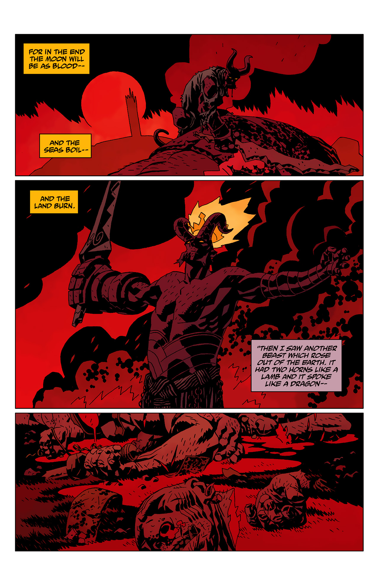 Read online Hellboy: The Wild Hunt comic -  Issue #6 - 18