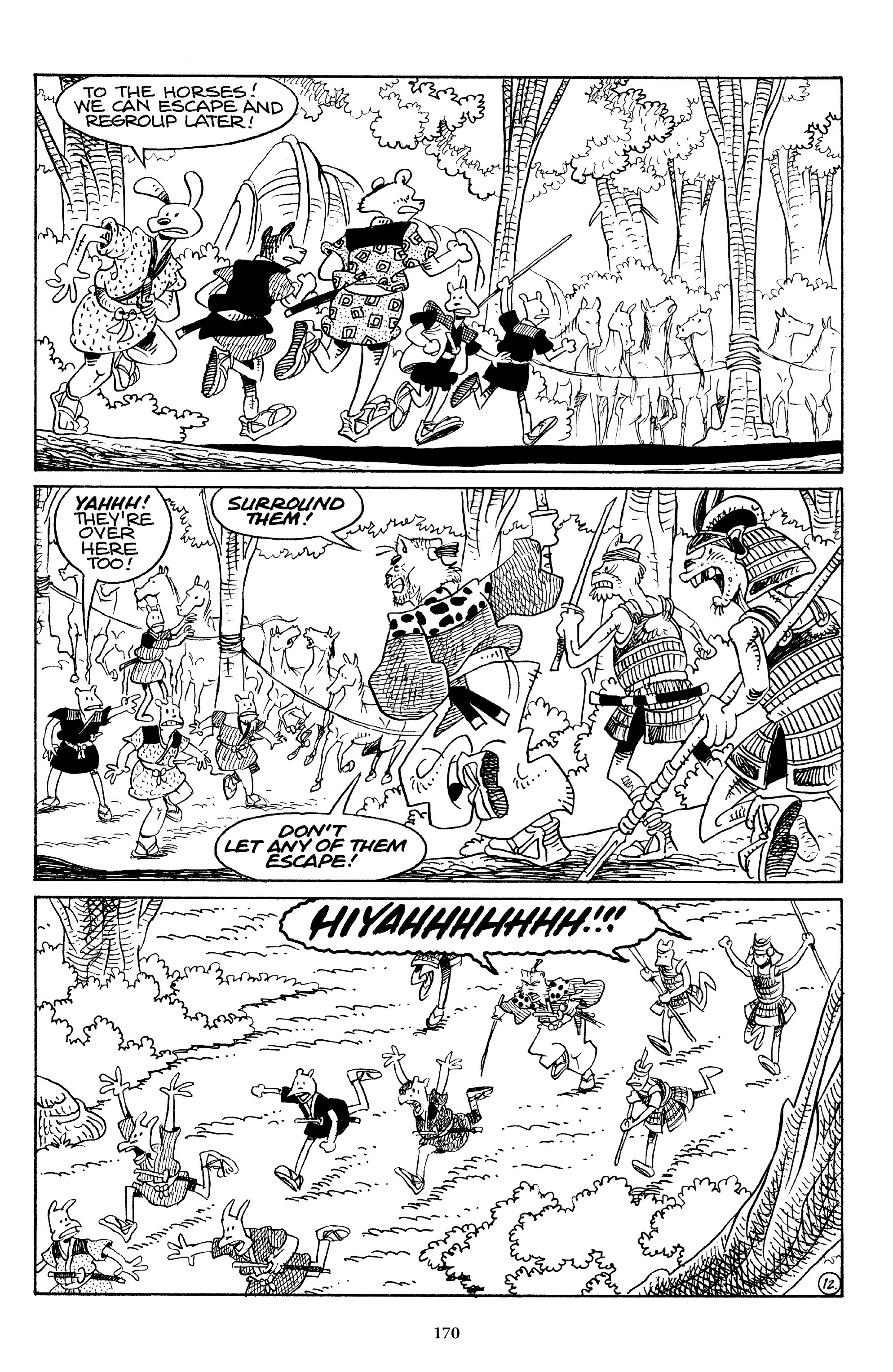 Read online The Usagi Yojimbo Saga comic -  Issue # TPB 4 - 169