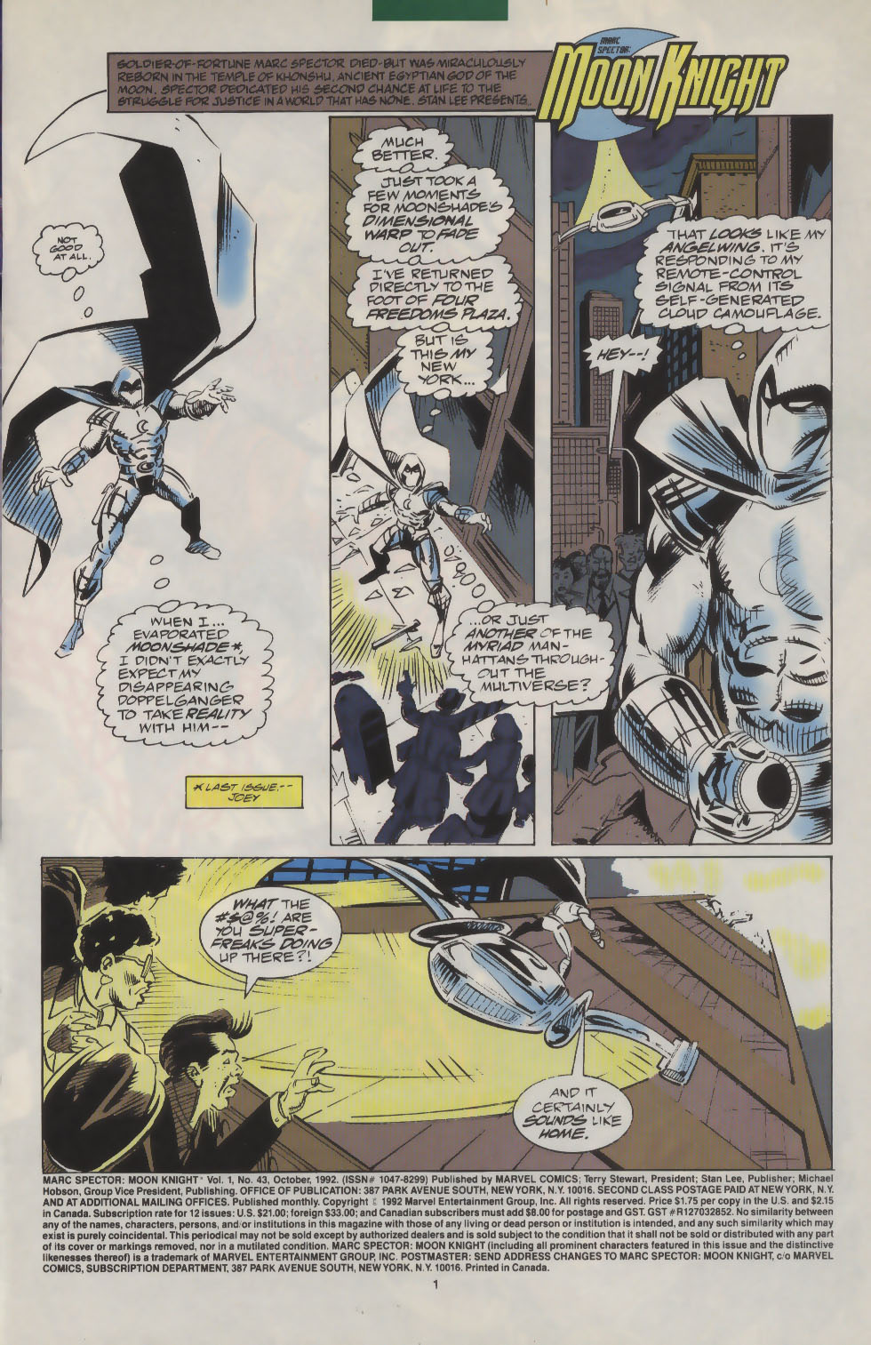 Marc Spector: Moon Knight Issue #43 #43 - English 2
