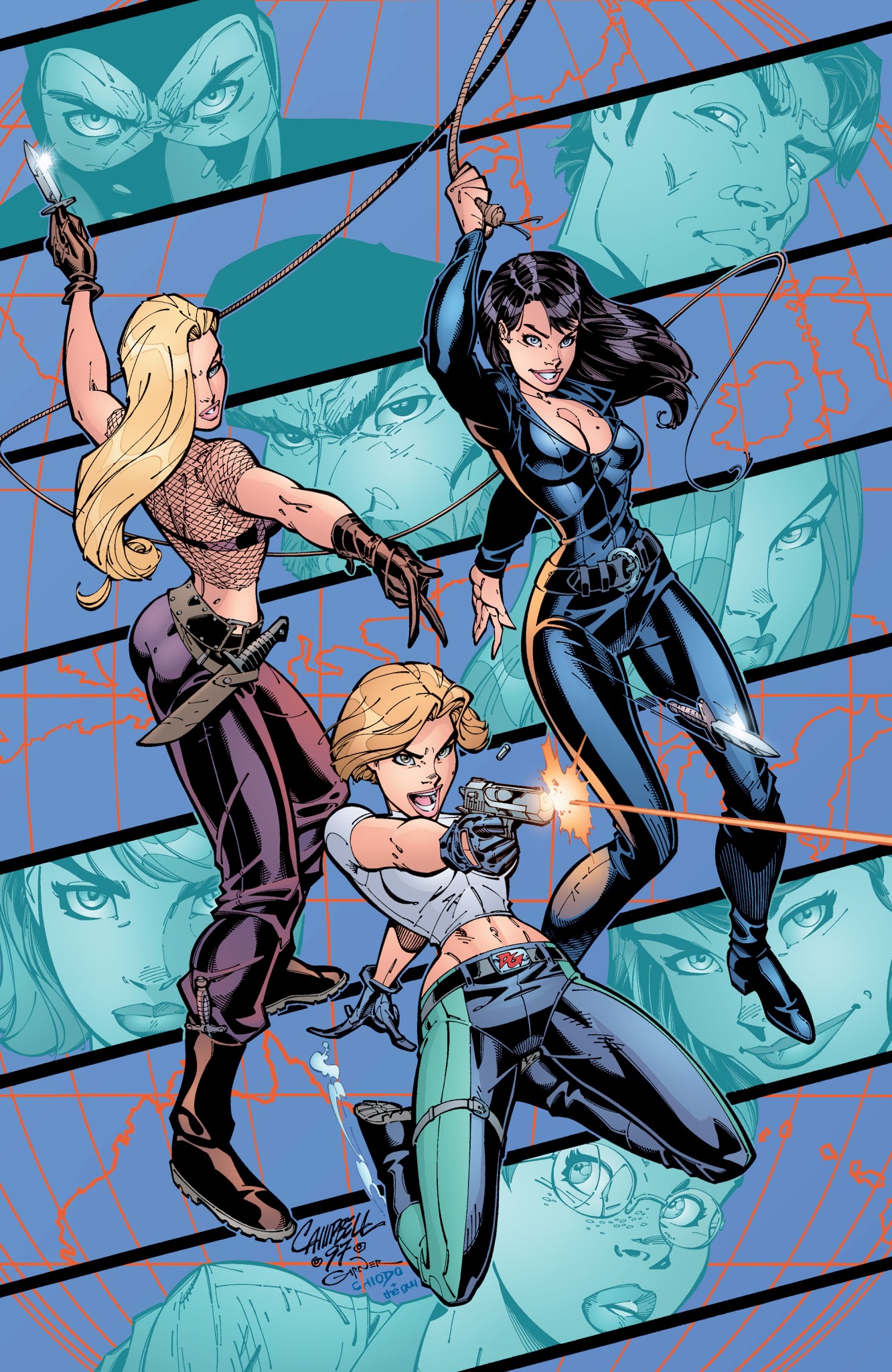 Read online Danger Girl: Twenty Years comic -  Issue # Full - 57