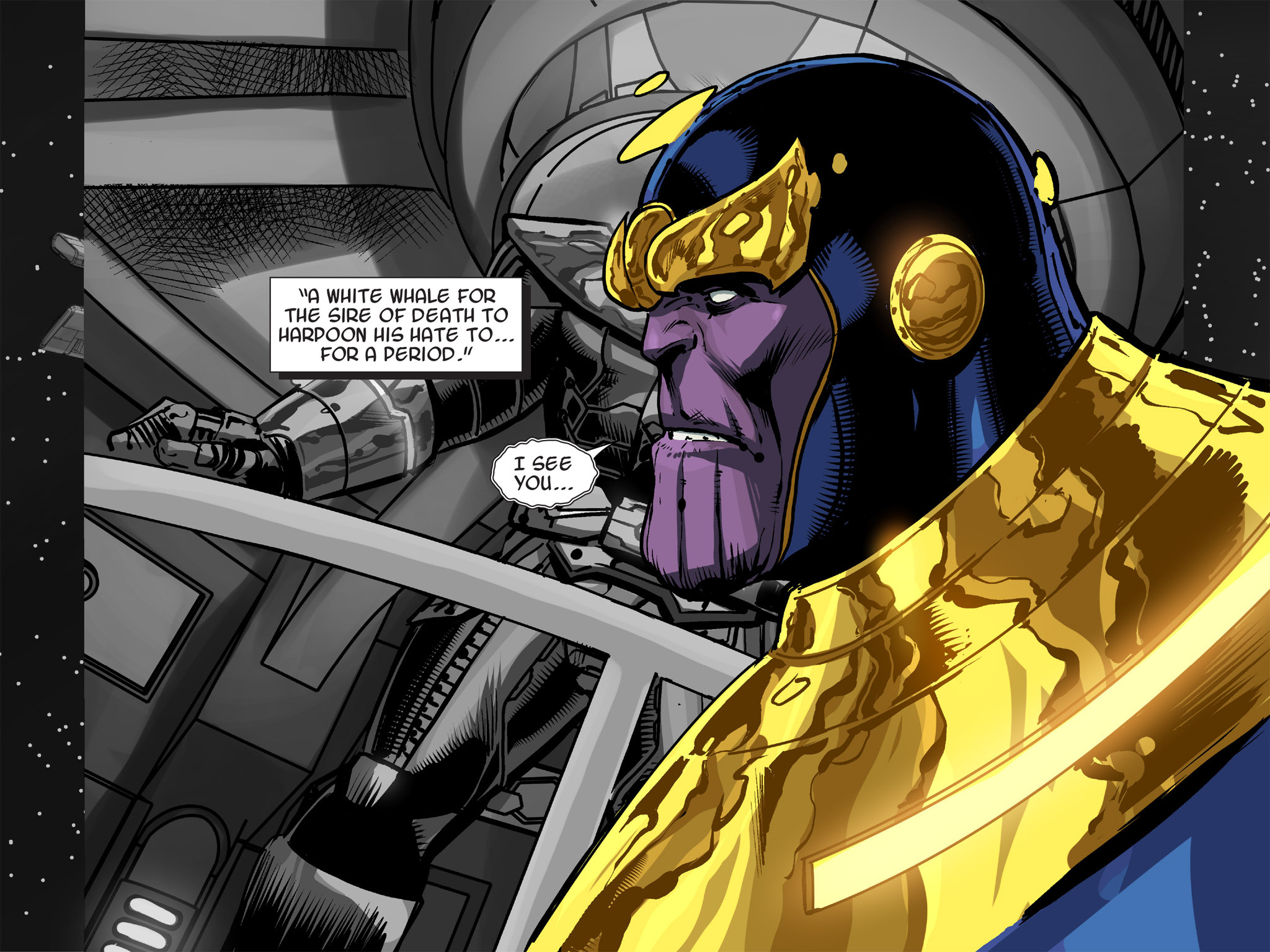 Read online Thanos: A God Up There Listening comic -  Issue # TPB - 89