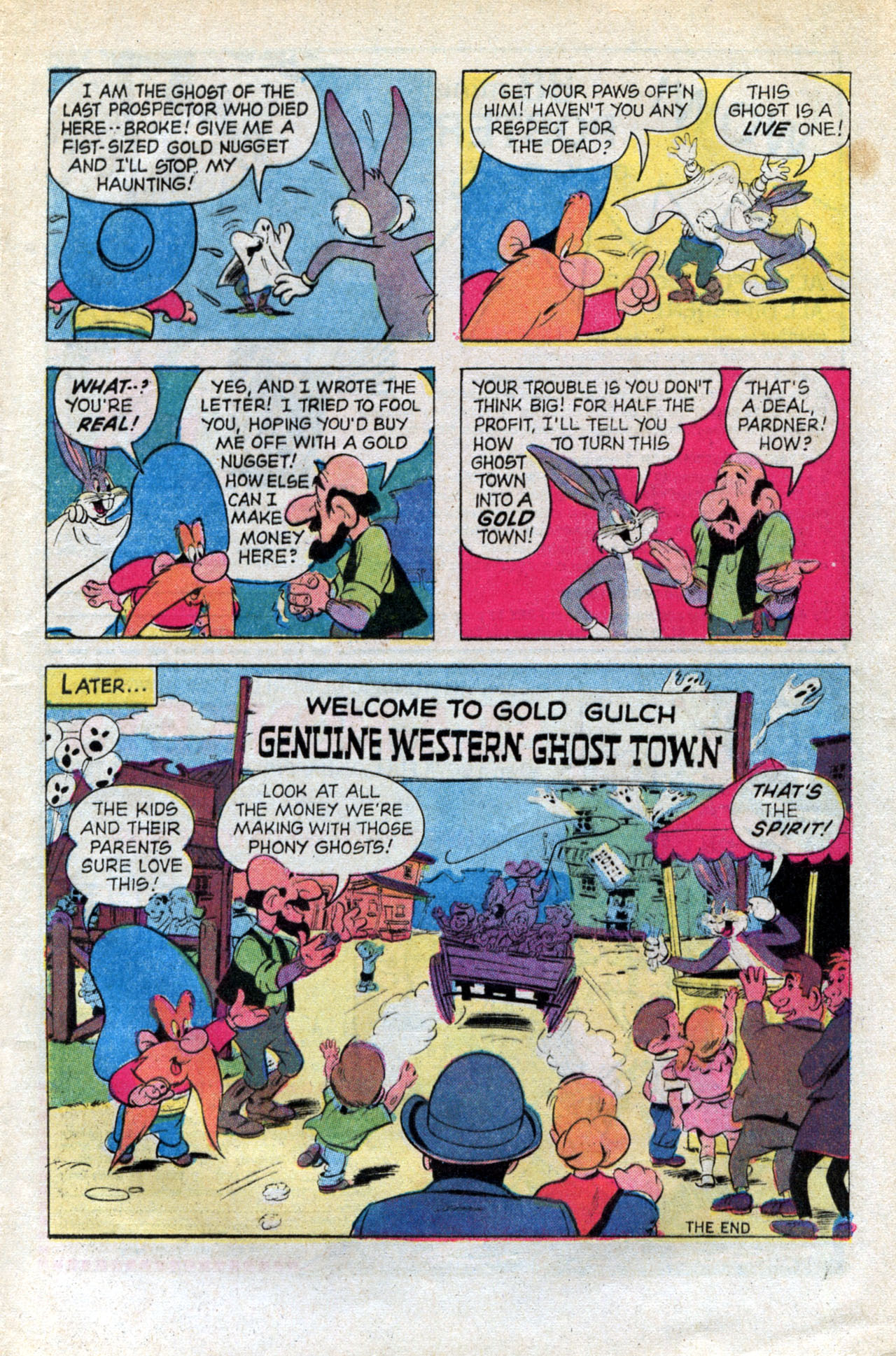 Read online Yosemite Sam and Bugs Bunny comic -  Issue #15 - 17