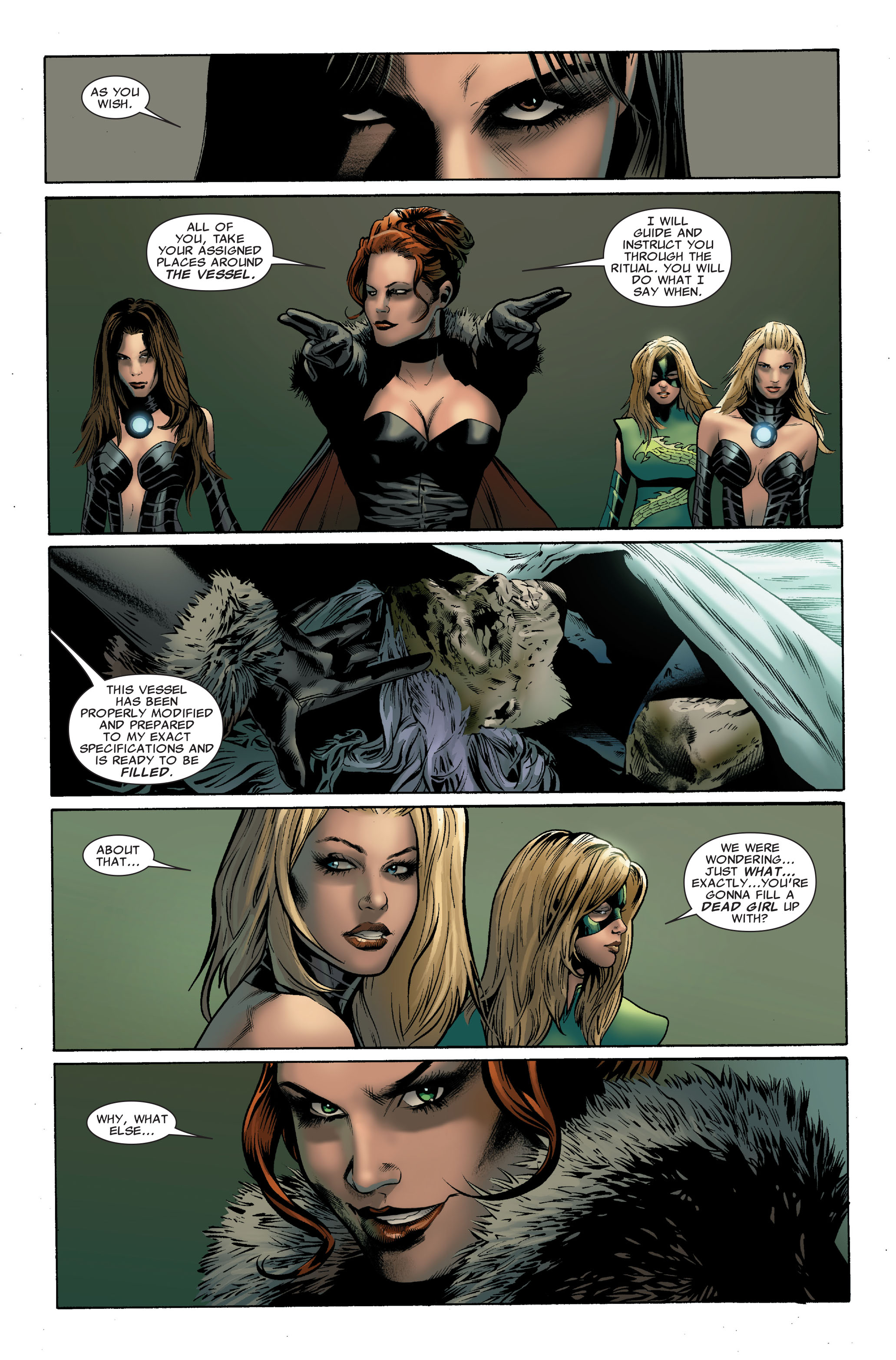 Read online Uncanny X-Men: Sisterhood comic -  Issue # TPB - 16
