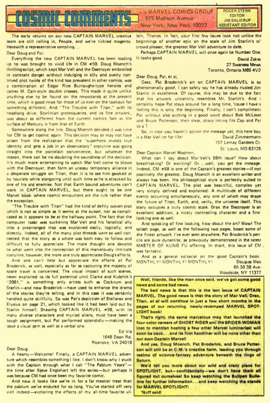 Read online Captain Marvel (1968) comic -  Issue #62 - 19