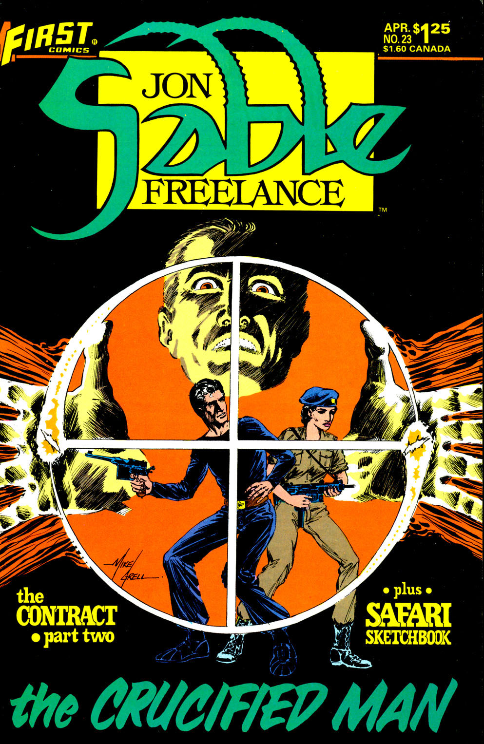 Read online Jon Sable, Freelance comic -  Issue #23 - 1