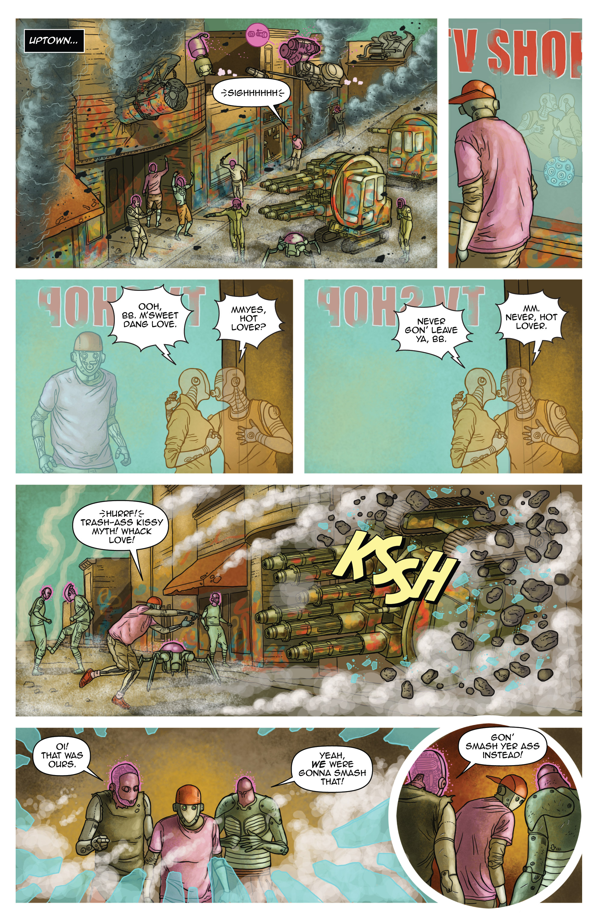 Read online D4VEocracy comic -  Issue #4 - 6