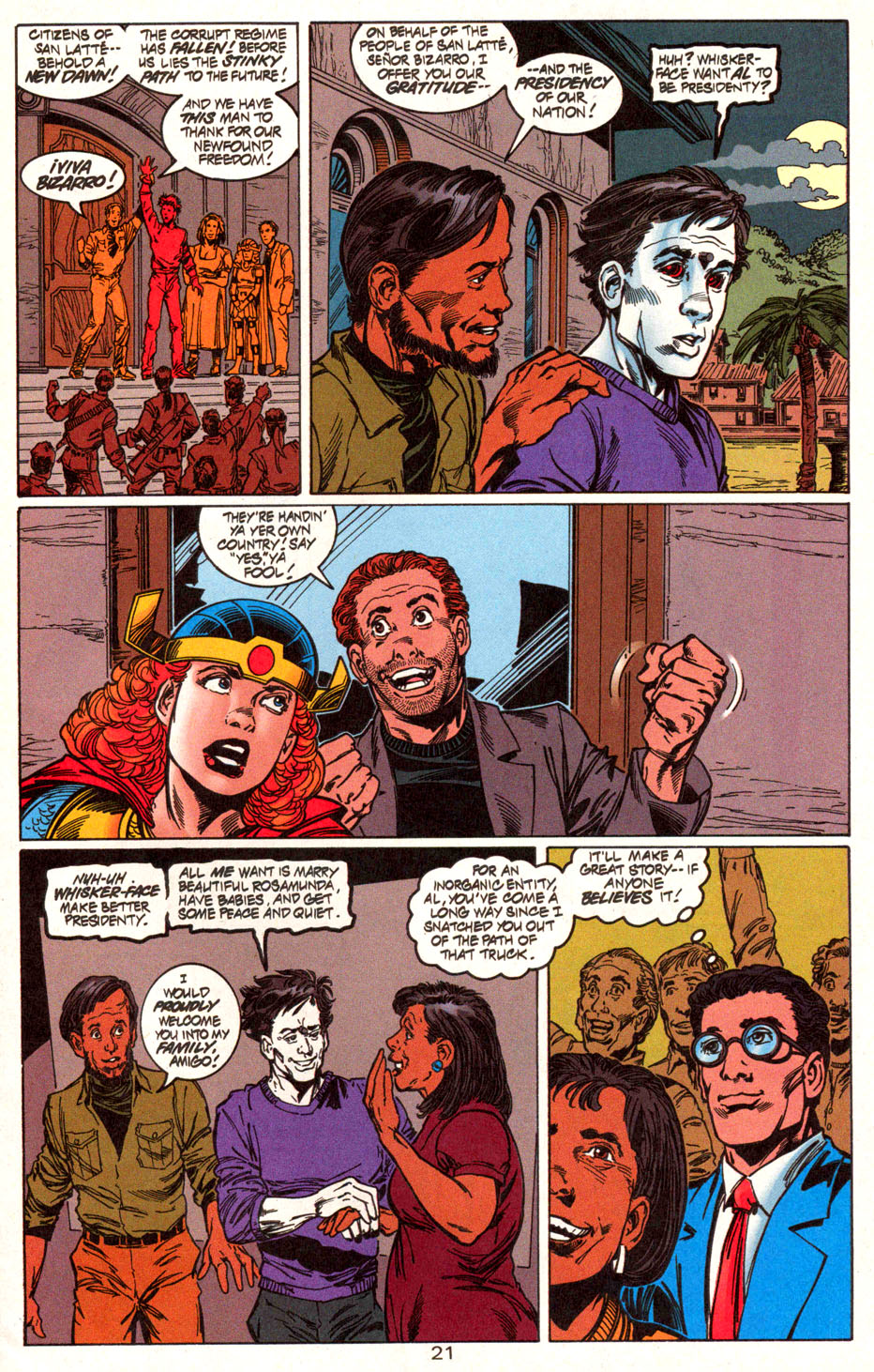 Read online A. Bizarro comic -  Issue #4 - 22