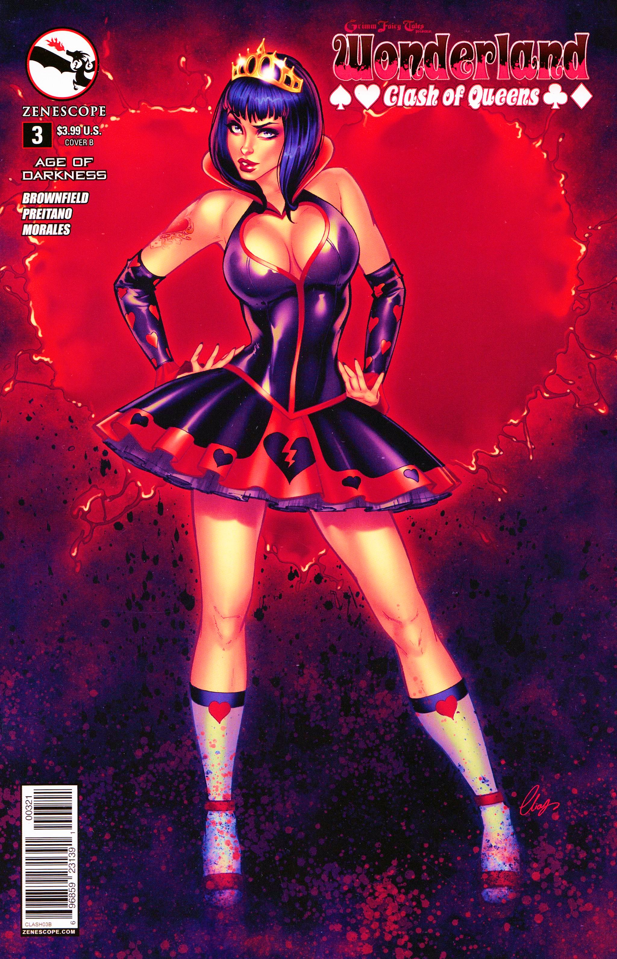 Read online Grimm Fairy Tales presents Wonderland: Clash of Queens comic -  Issue #3 - 2