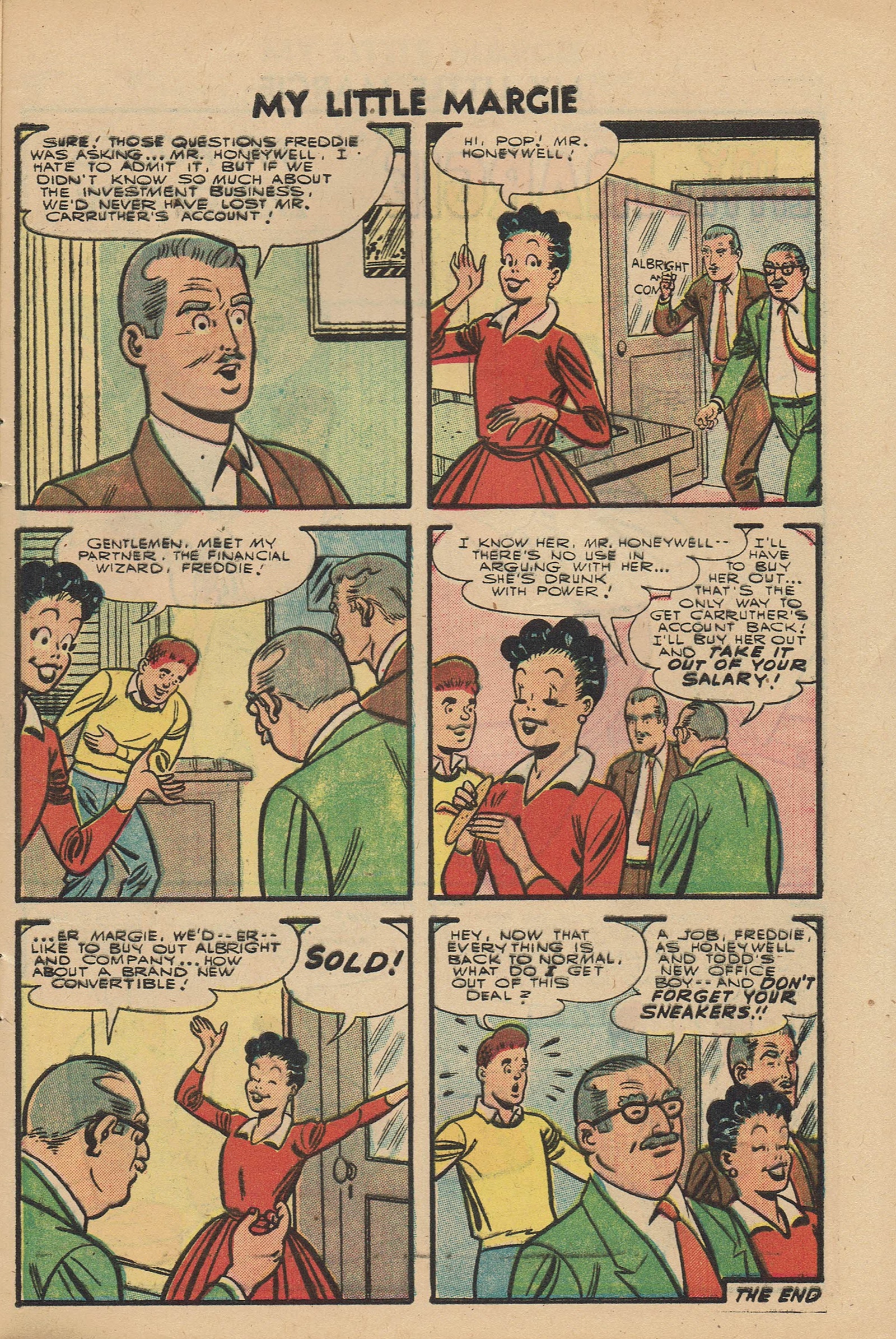 Read online My Little Margie (1954) comic -  Issue #11 - 9