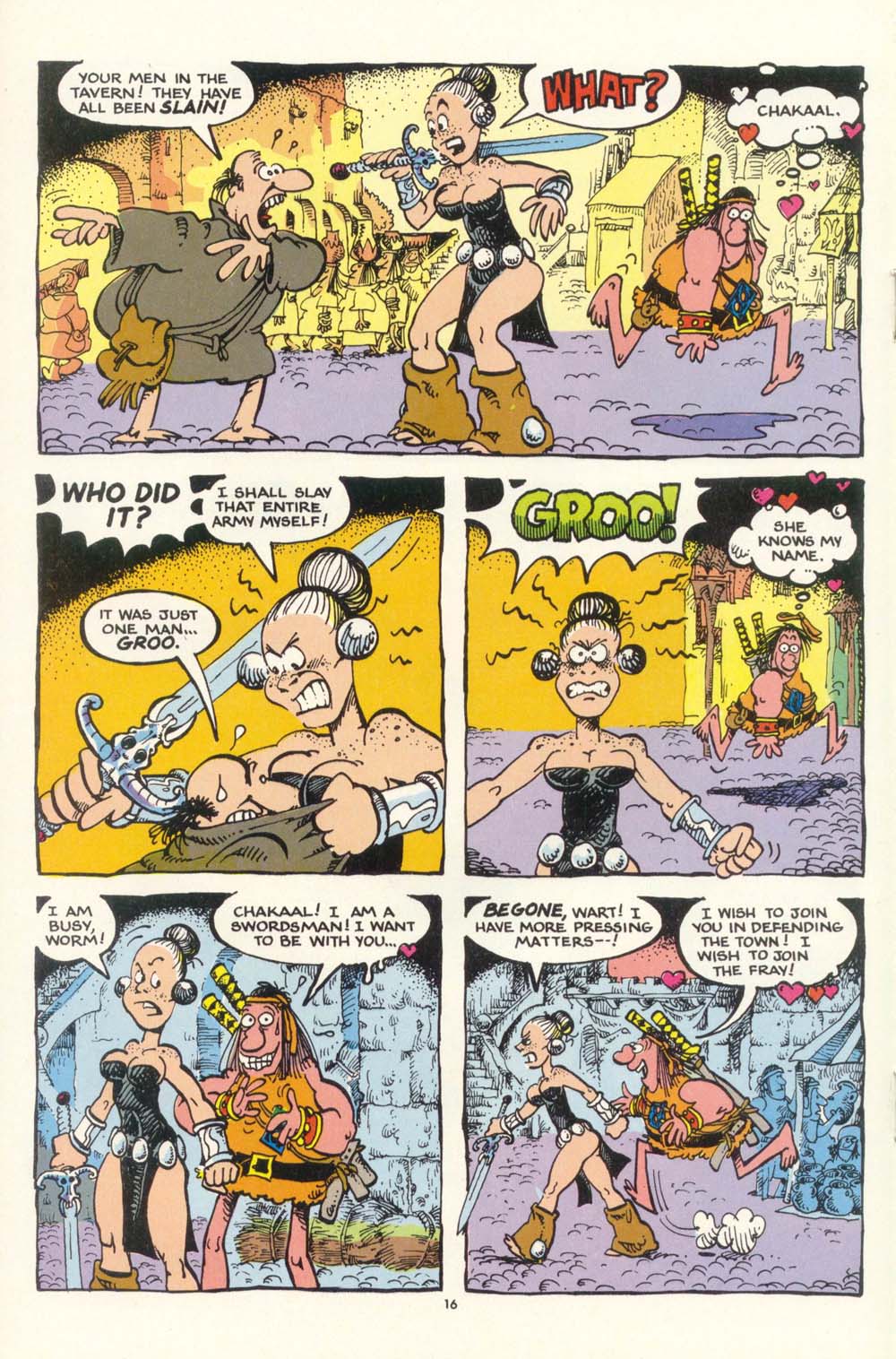 Read online Groo the Wanderer comic -  Issue #7 - 17