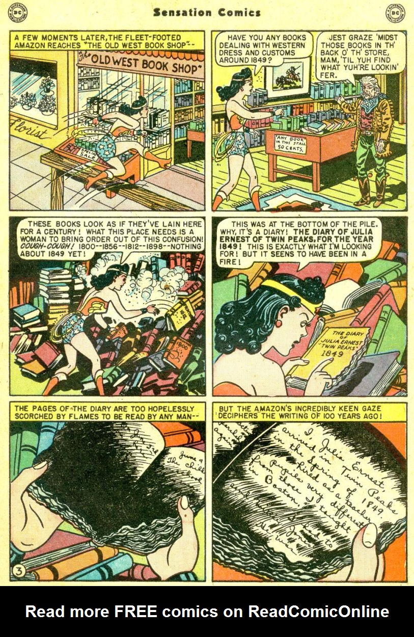 Read online Sensation (Mystery) Comics comic -  Issue #87 - 5