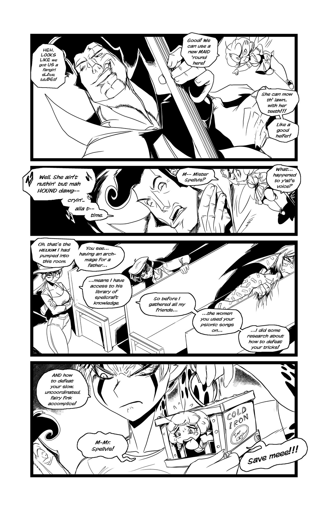 Read online Gold Digger: Spellvis Return of the King Special comic -  Issue # Full - 22