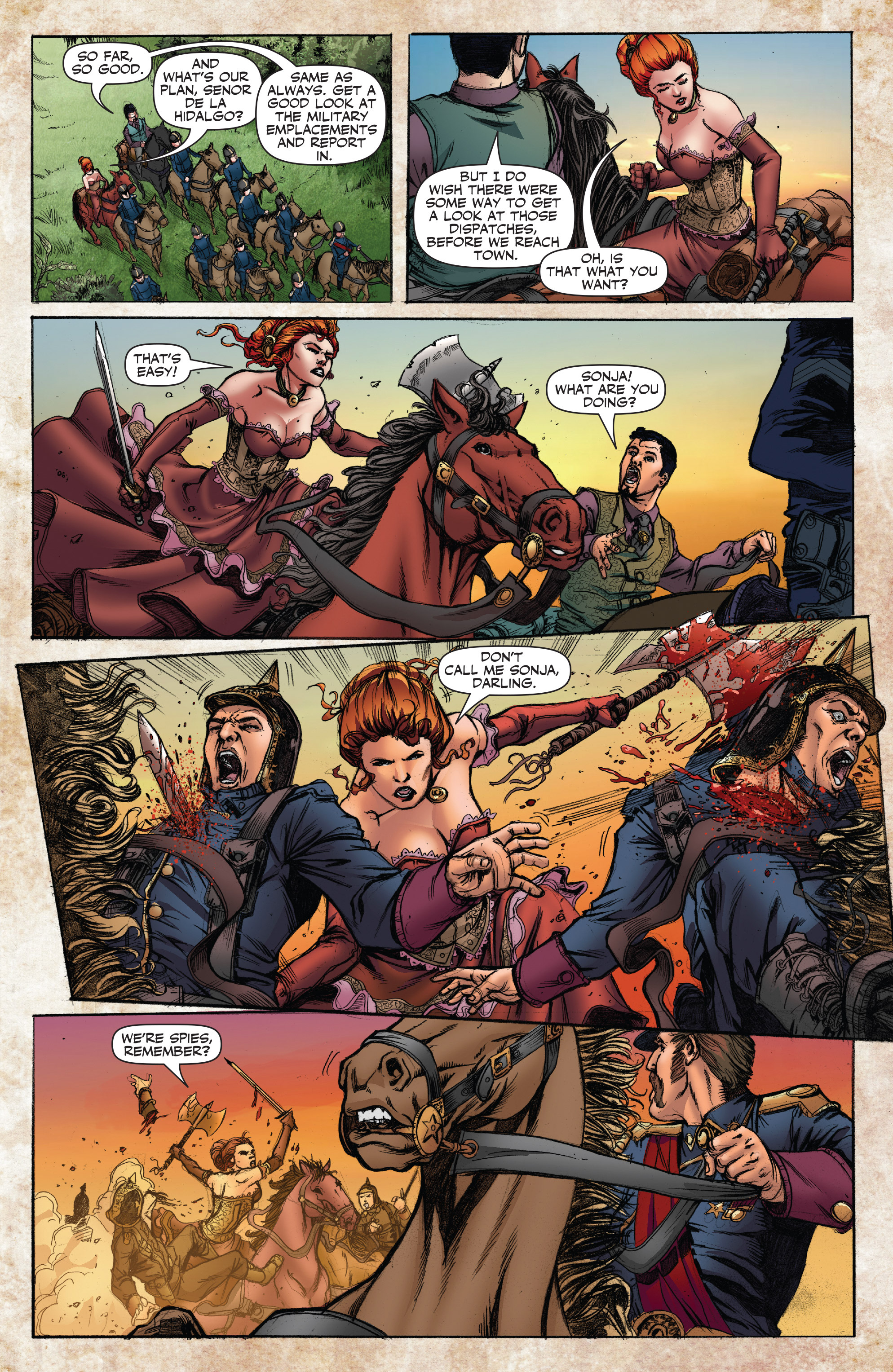 Read online Legenderry: A Steampunk Adventure comic -  Issue #7 - 7