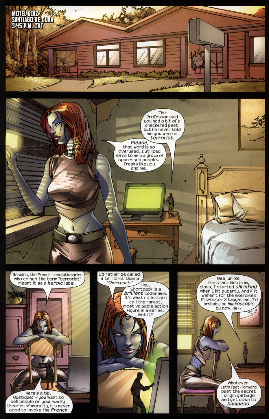 Read online Mystique comic -  Issue #4 - 8