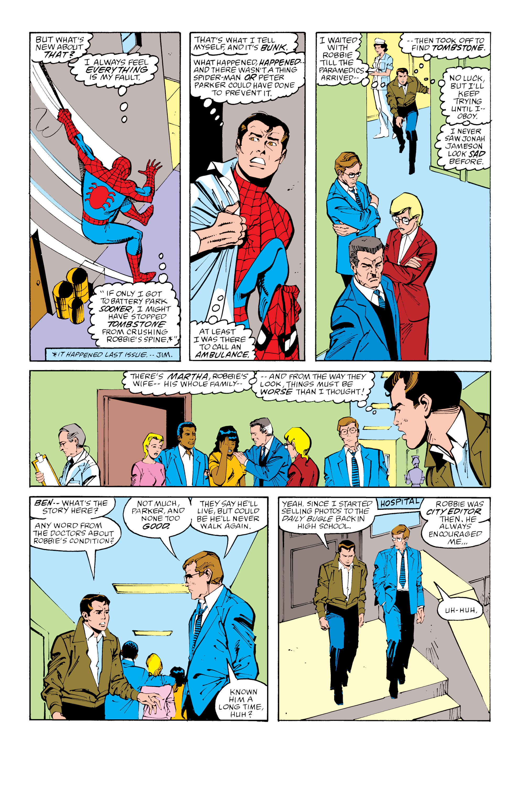Read online The Spectacular Spider-Man (1976) comic -  Issue # _TPB Tombstone (Part 1) - 76