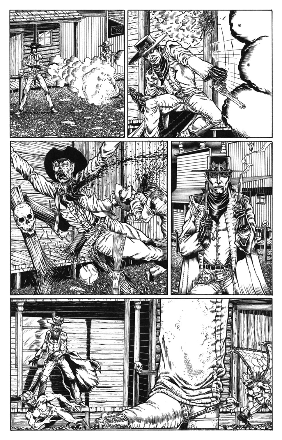 Read online Gunfighters in Hell comic -  Issue #3 - 23