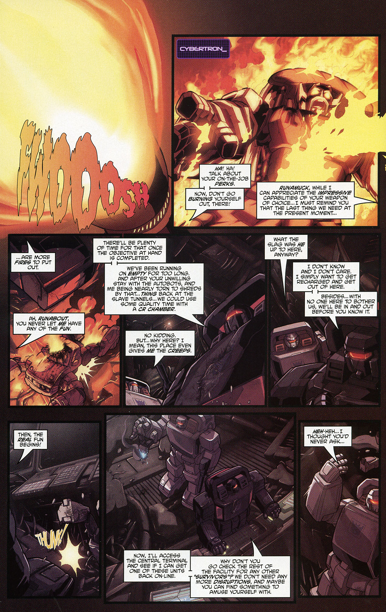 Read online Transformers: Generation 1 (2004) comic -  Issue #1 - 9