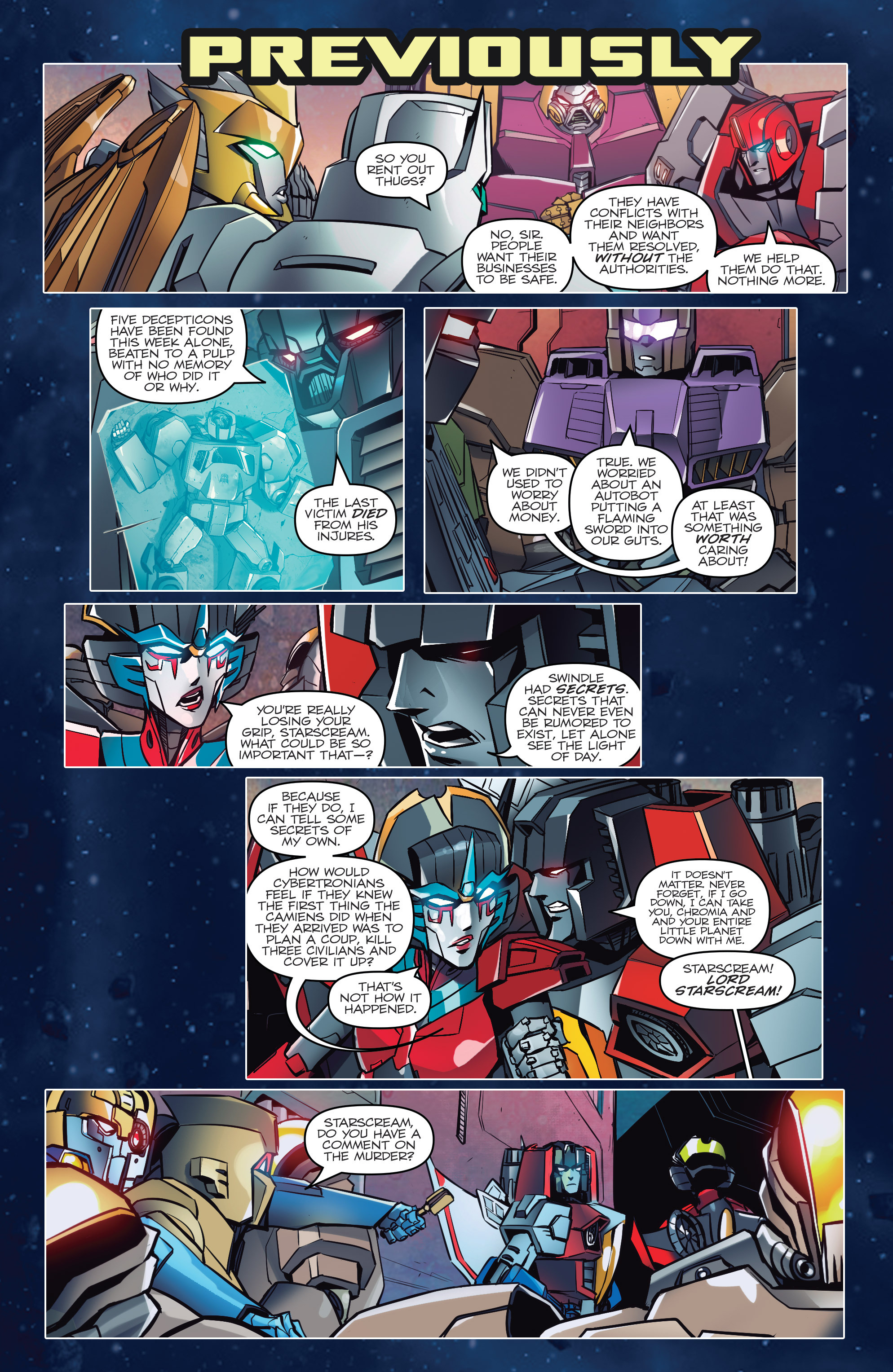 Read online Transformers: Till All Are One comic -  Issue #2 - 3