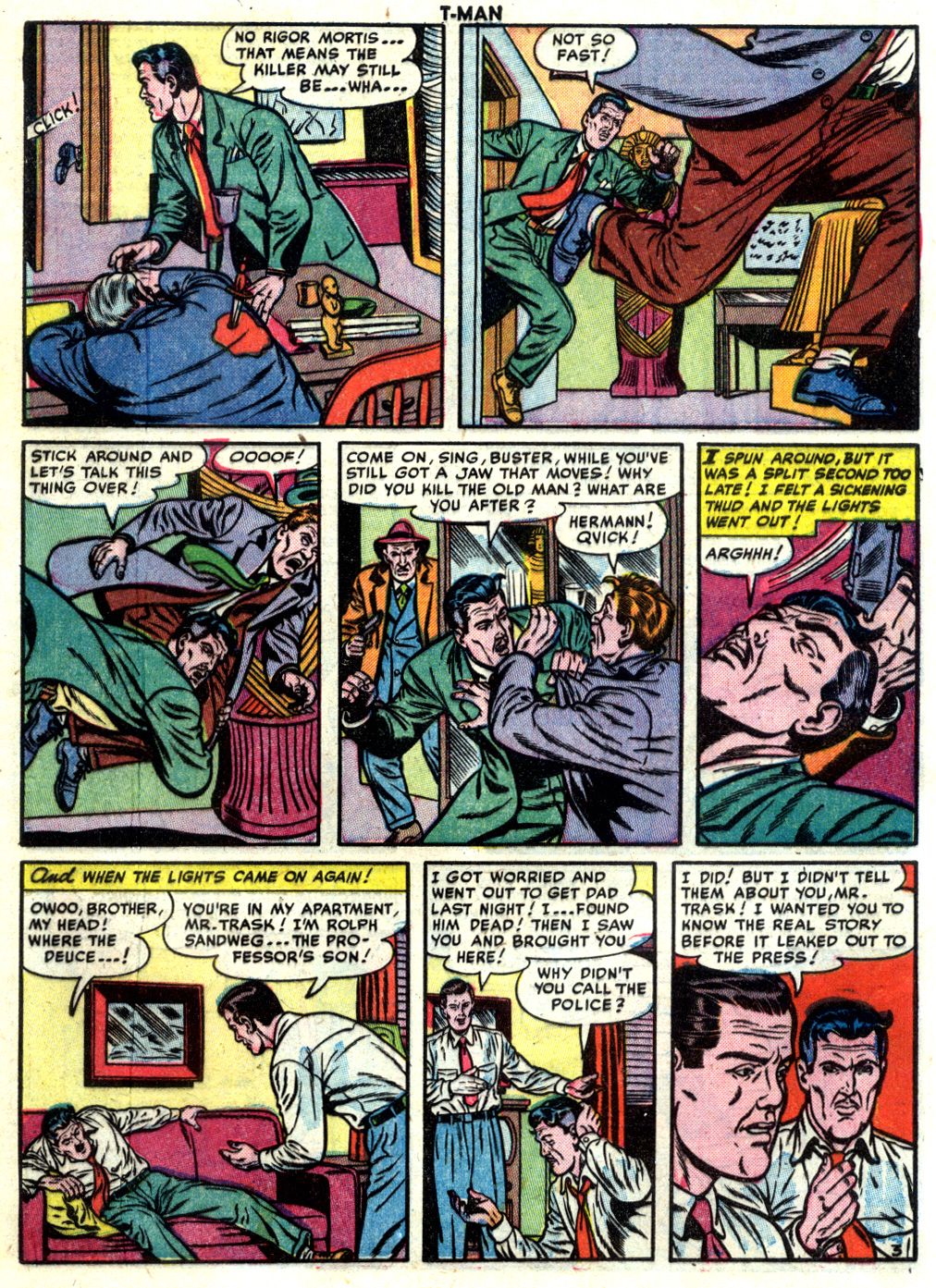 Read online T-Man: World Wide Trouble Shooter comic -  Issue #6 - 5