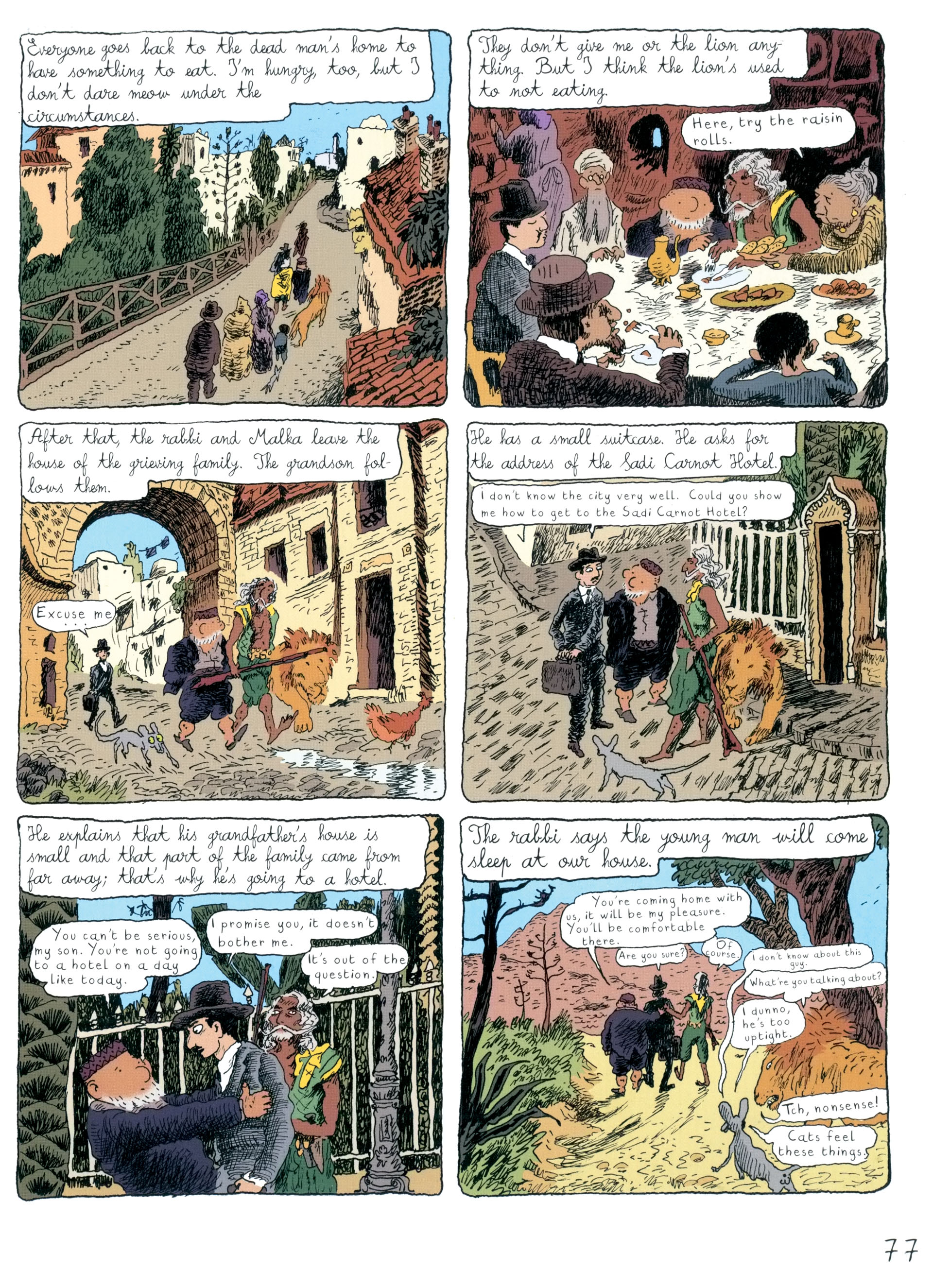 Read online The Rabbi's Cat comic -  Issue # TPB 1 (Part 1) - 84