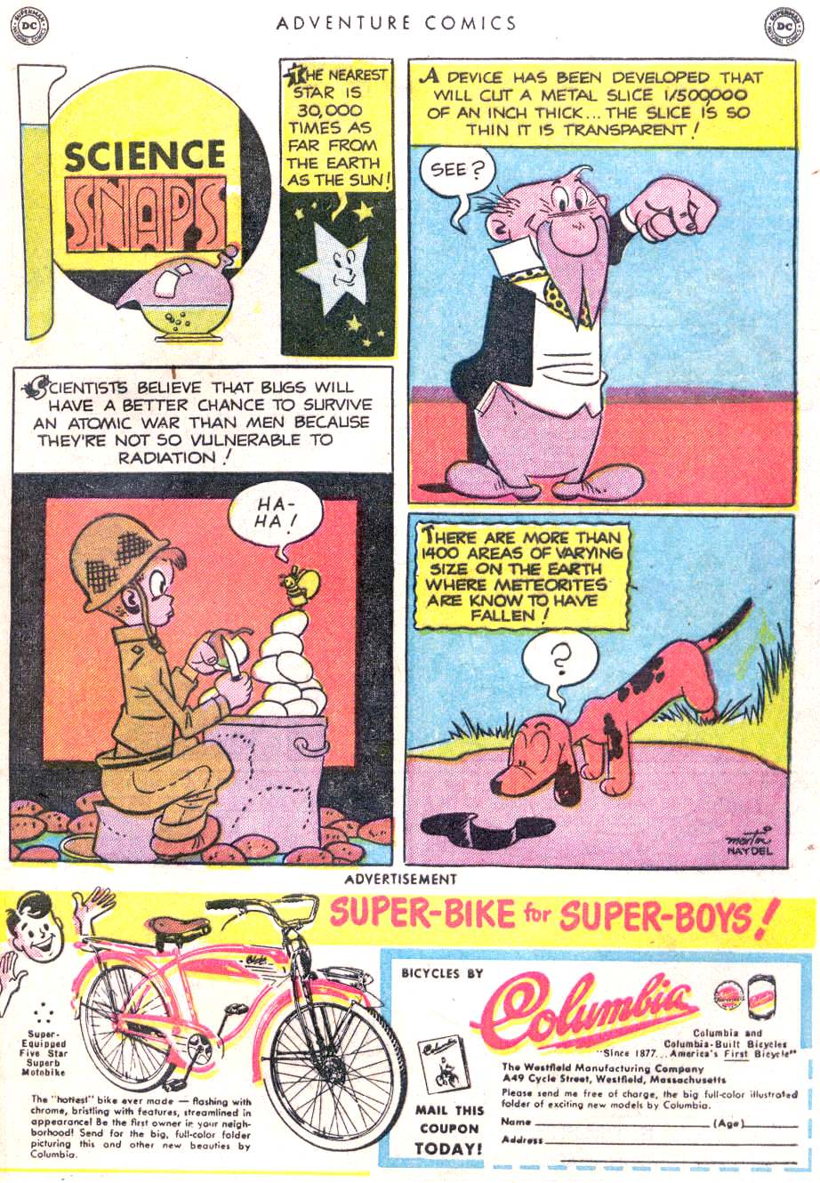 Read online Adventure Comics (1938) comic -  Issue #156 - 49