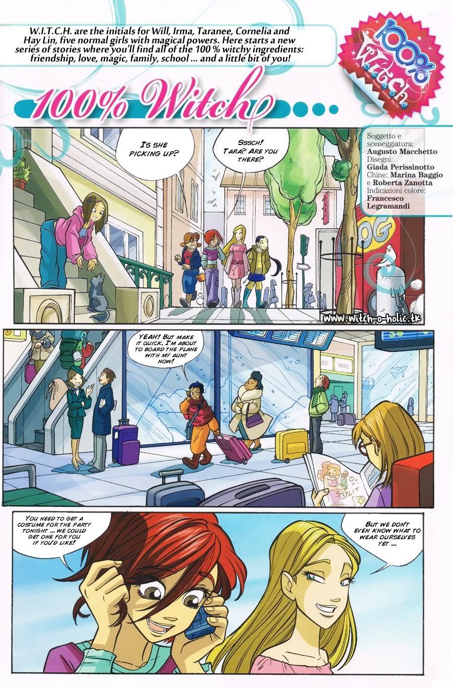Read online W.i.t.c.h. comic -  Issue #100 - 1
