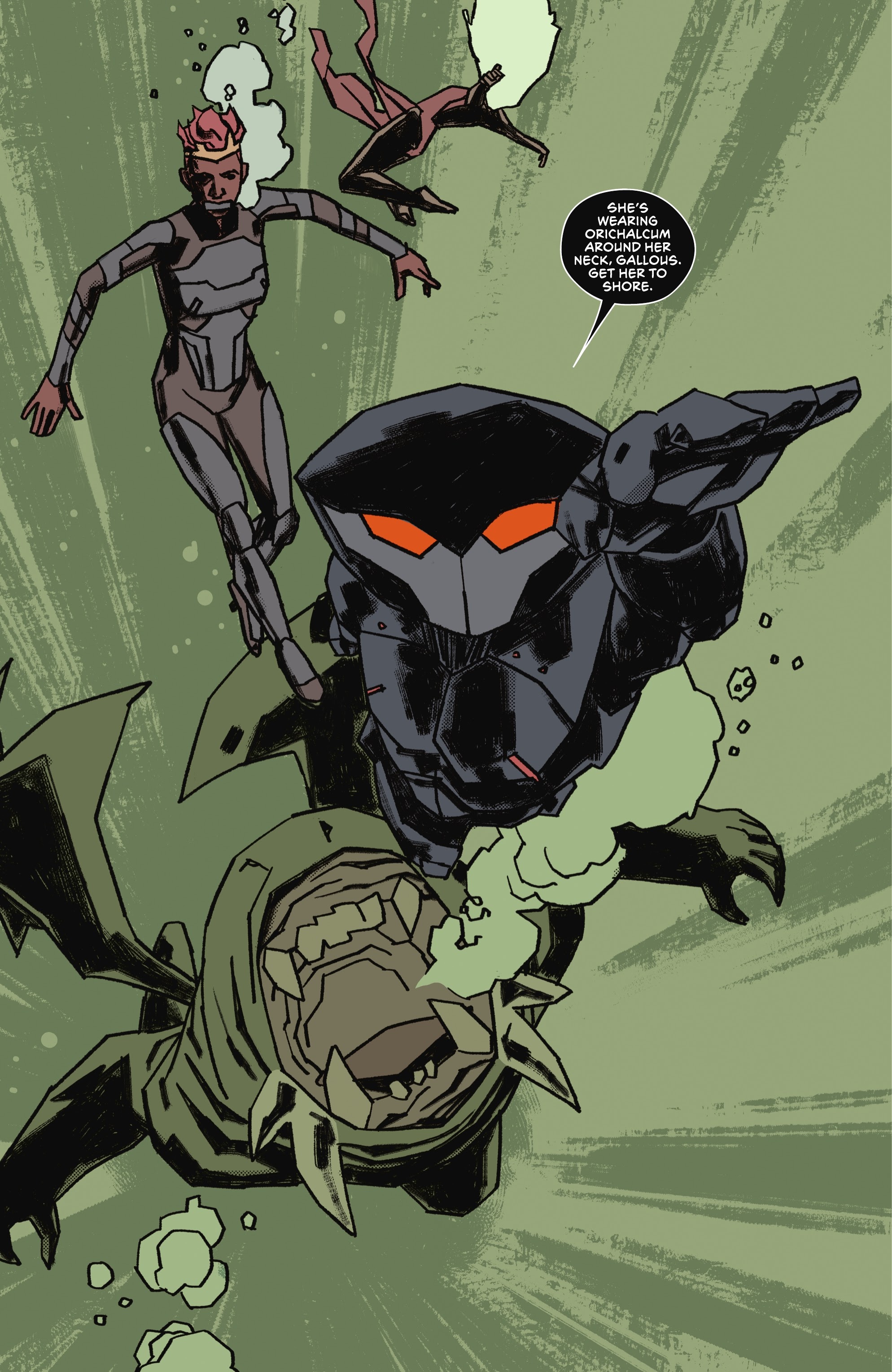 Read online Black Manta comic -  Issue #3 - 19