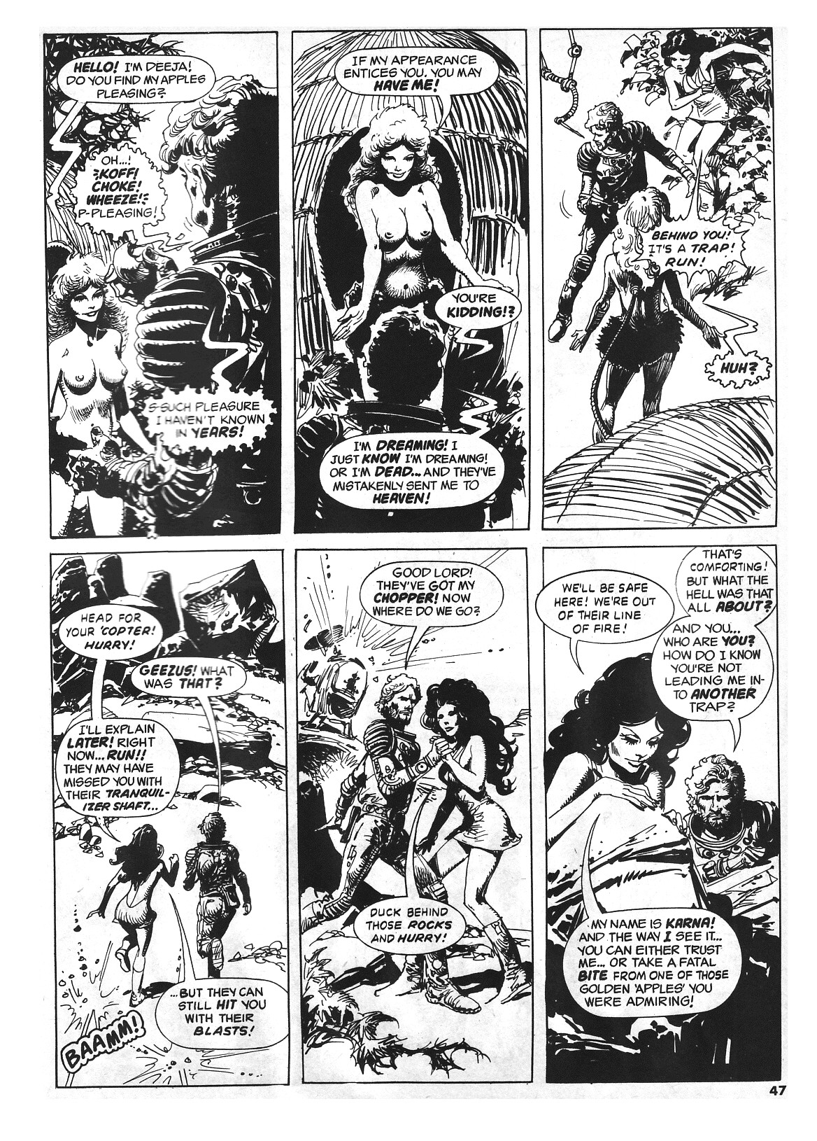 Read online Vampirella (1969) comic -  Issue #72 - 47