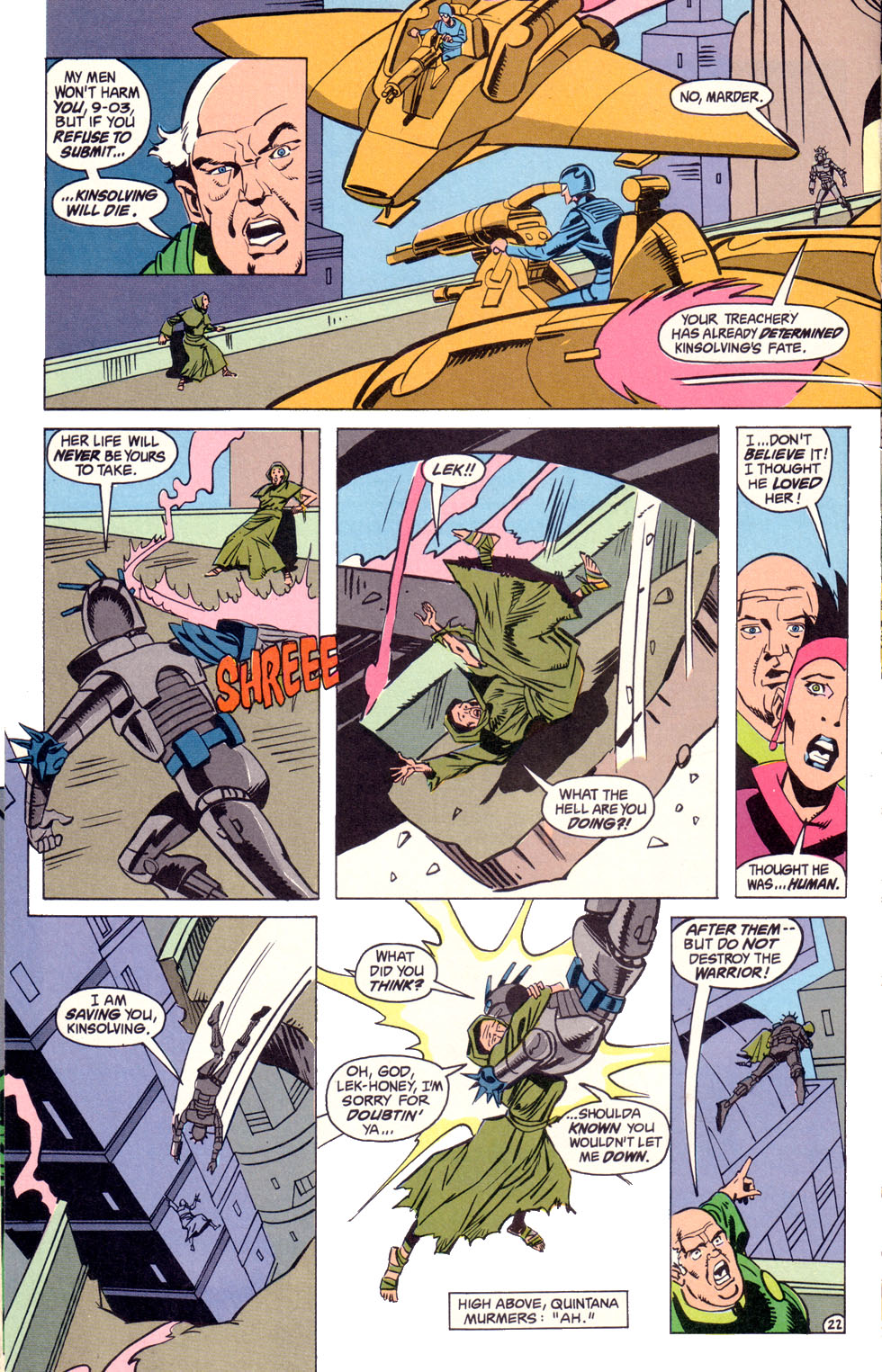 Read online Electric Warrior comic -  Issue #7 - 24