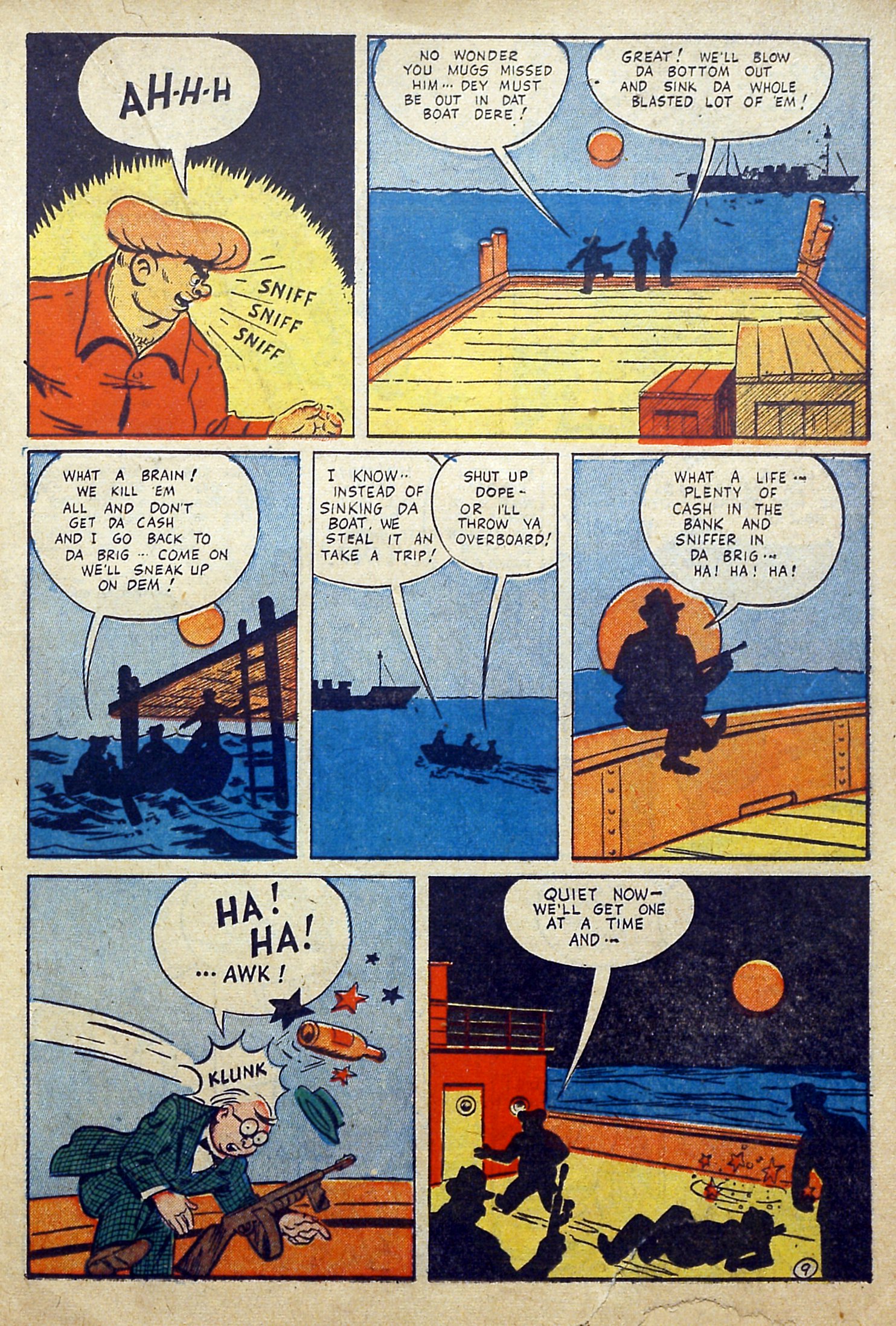 Read online Daredevil (1941) comic -  Issue #22 - 35