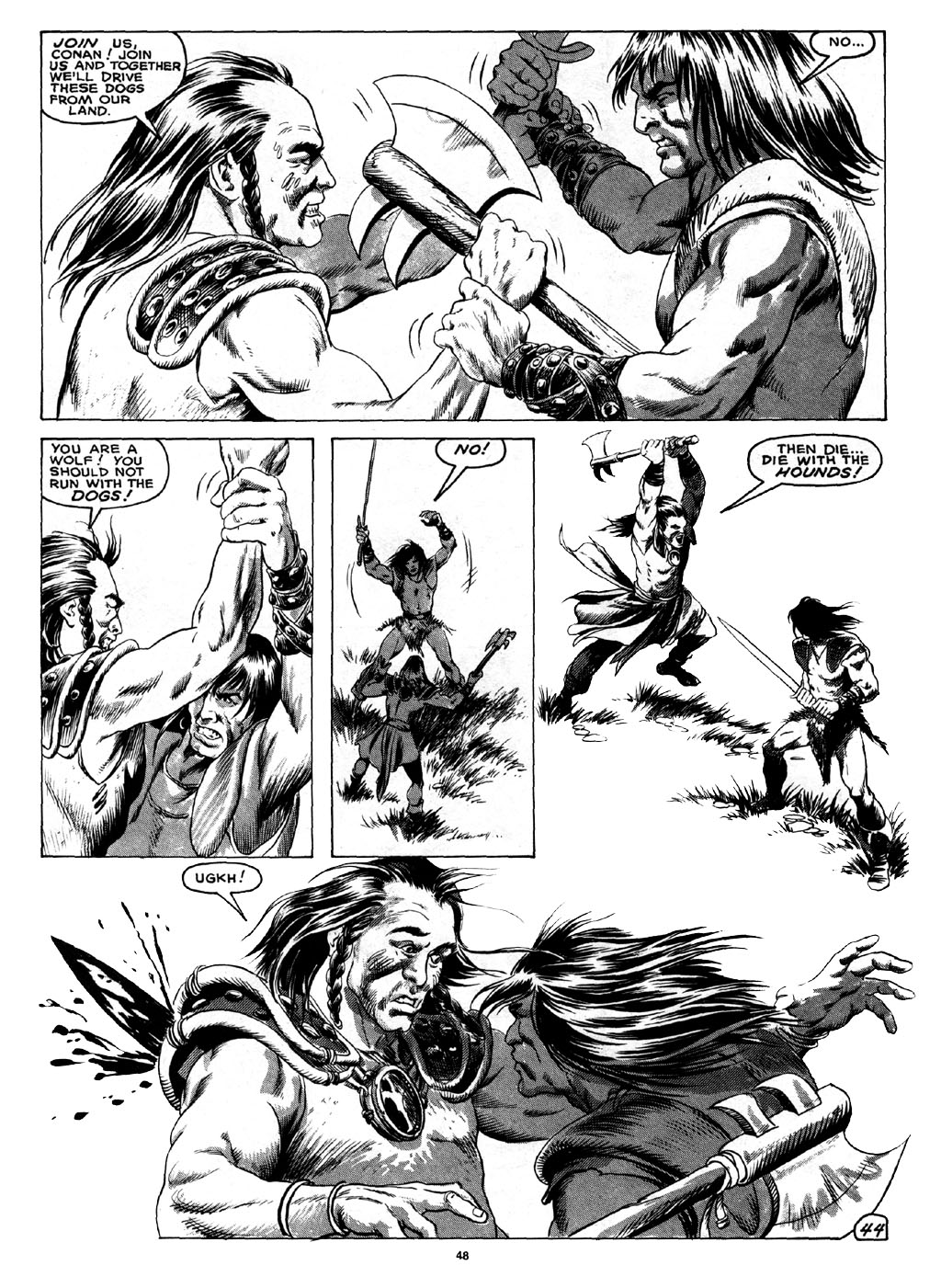 The Savage Sword Of Conan issue 163 - Page 49