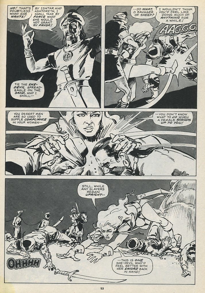 The Savage Sword Of Conan issue 194 - Page 55