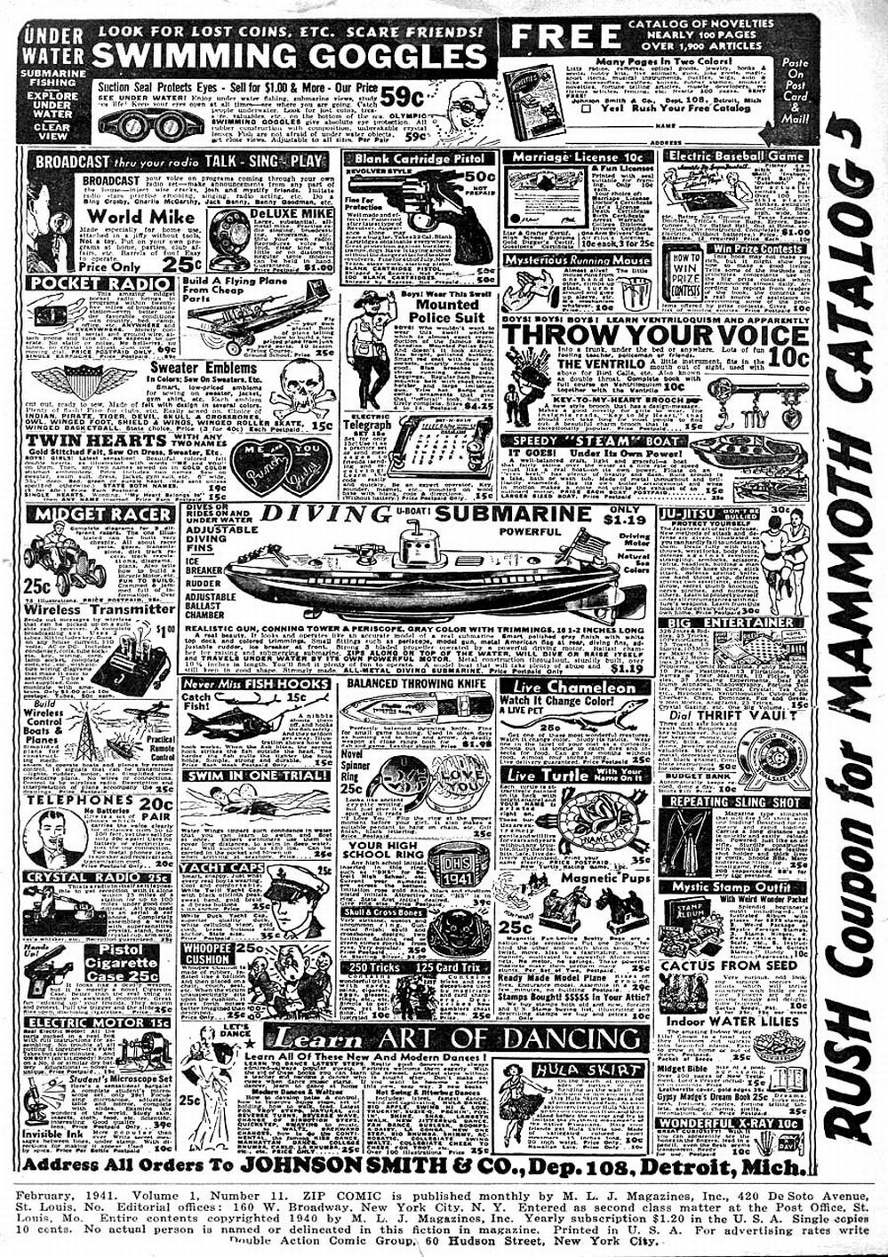 Read online Zip Comics comic -  Issue #11 - 2