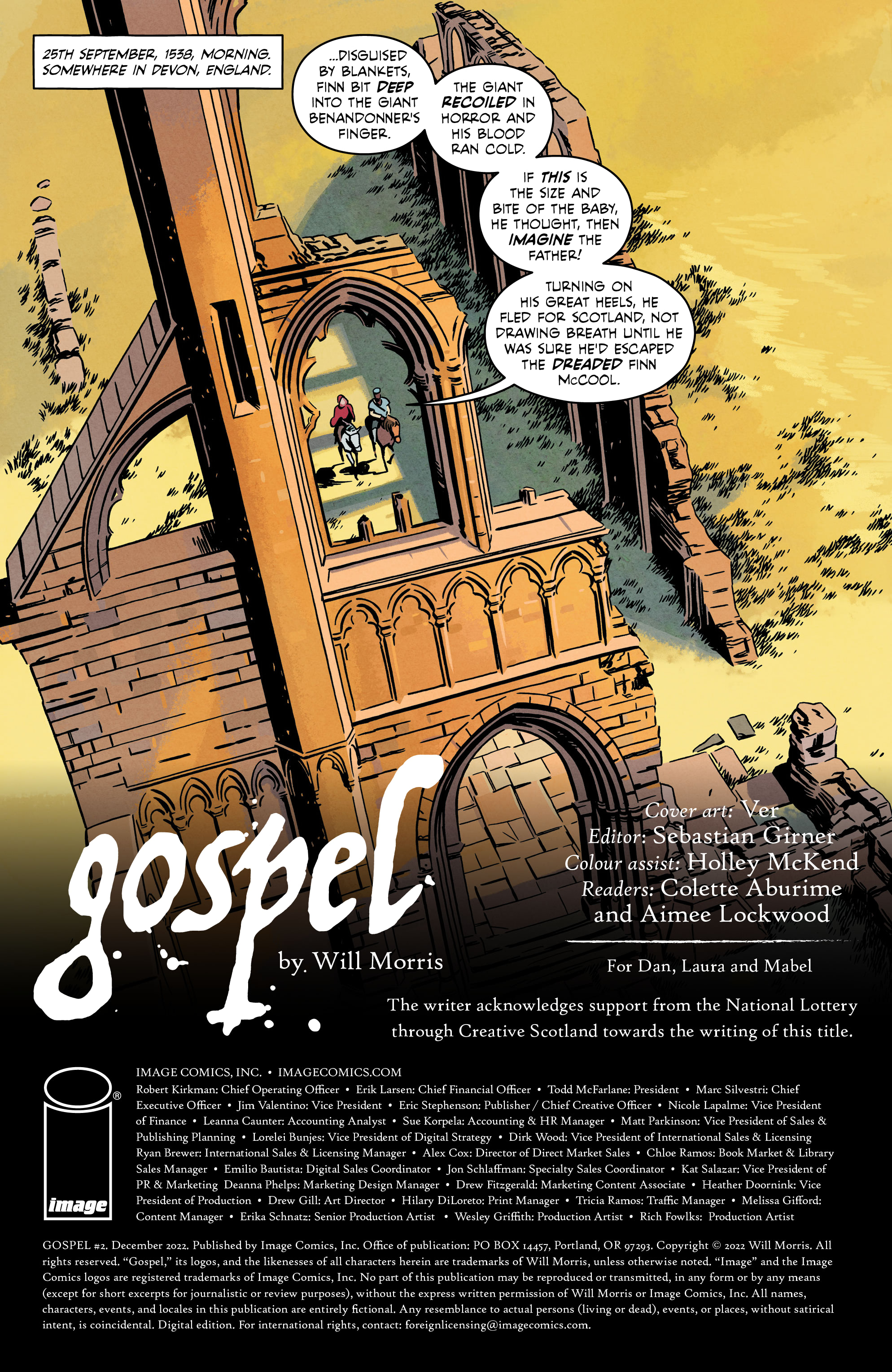 Read online Gospel comic -  Issue #2 - 2