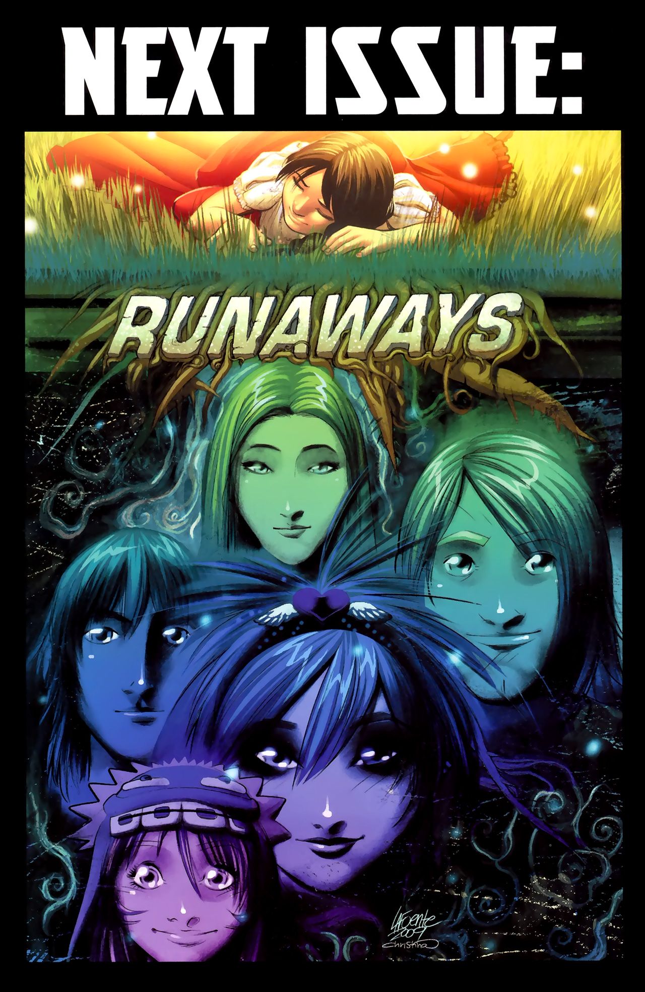 Read online Runaways (2008) comic -  Issue #11 - 25