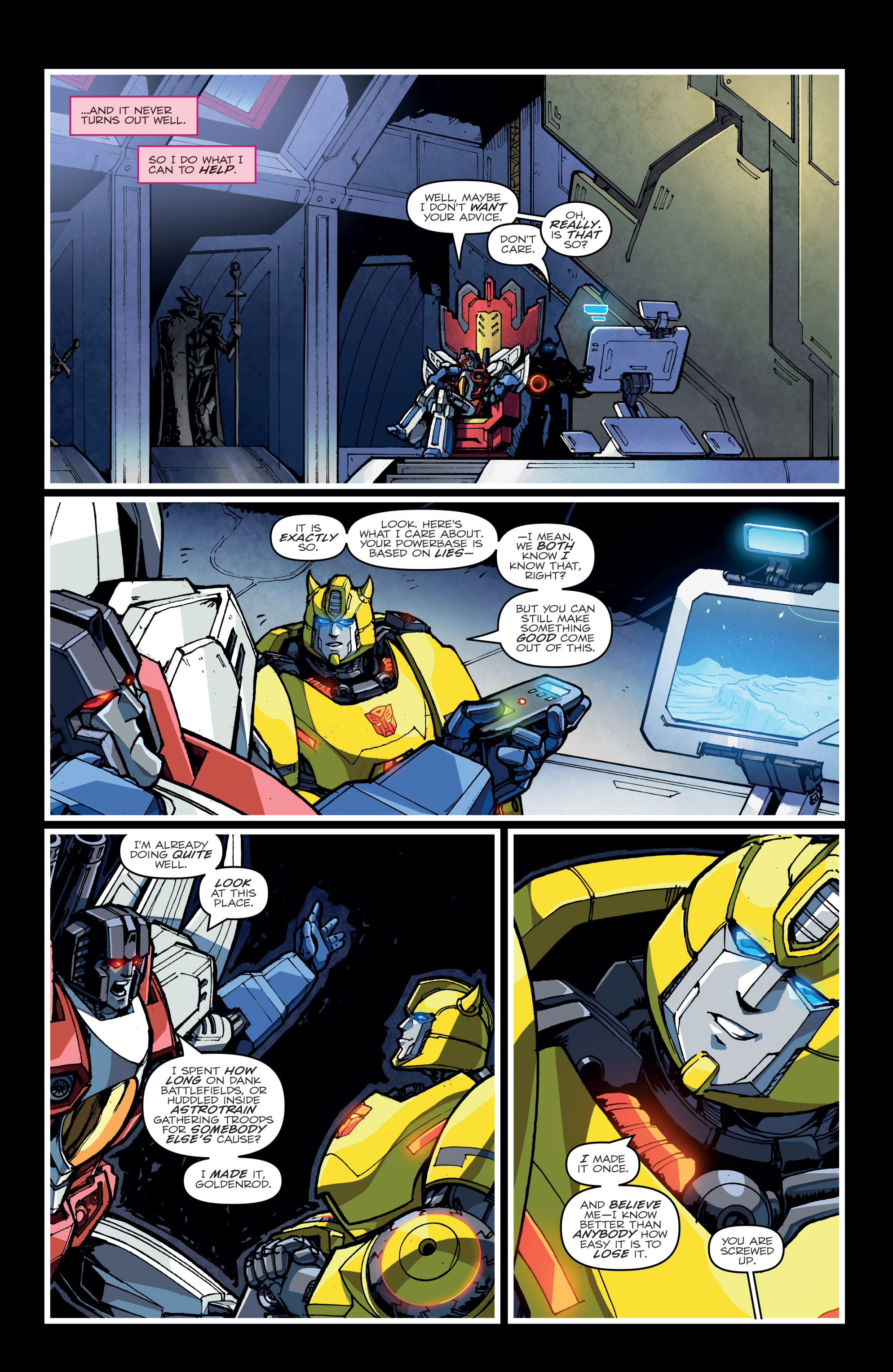 Read online The Transformers (2014) comic -  Issue #44 - 21