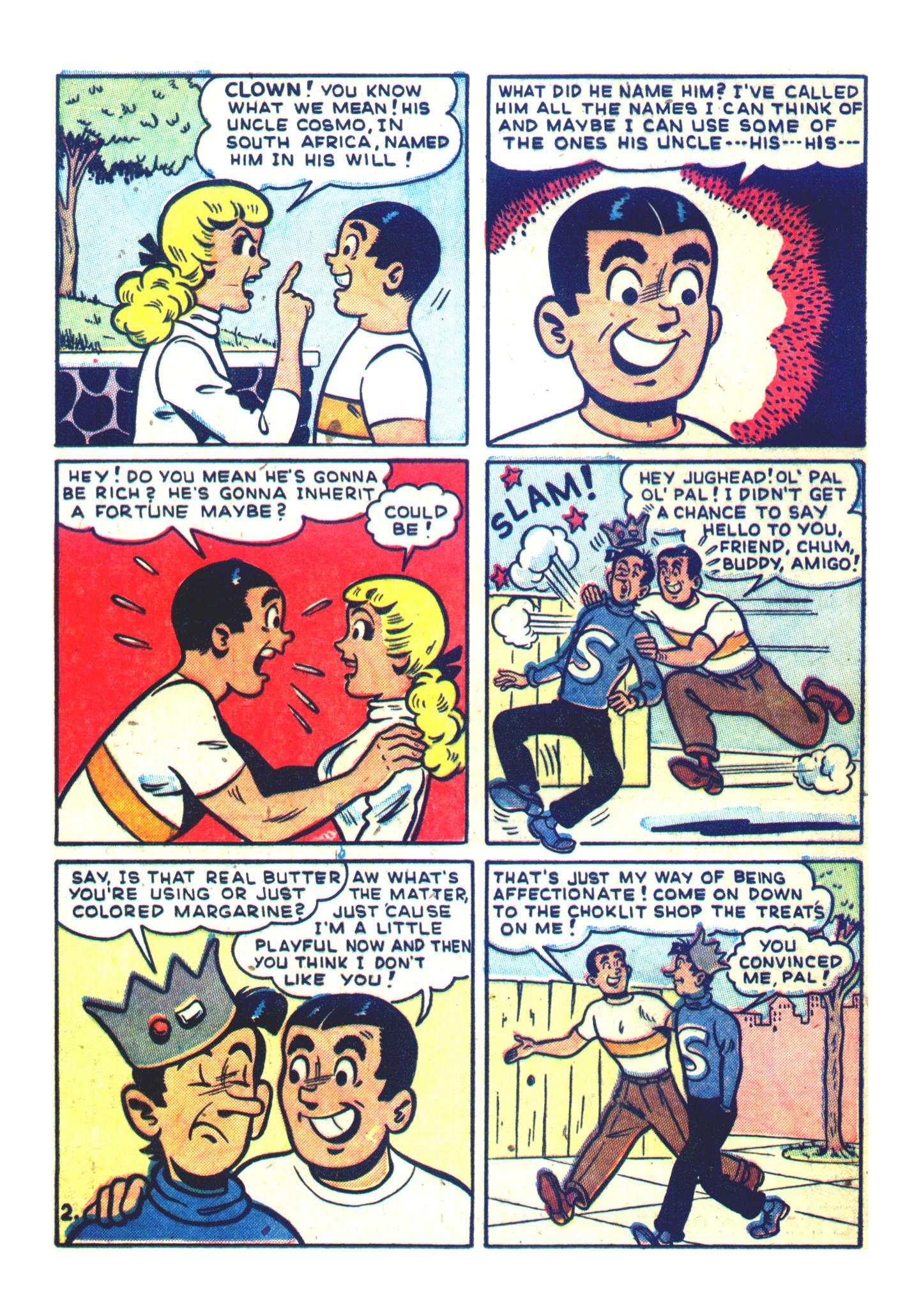 Read online Archie's Pal Jughead Annual comic -  Issue #1 - 22