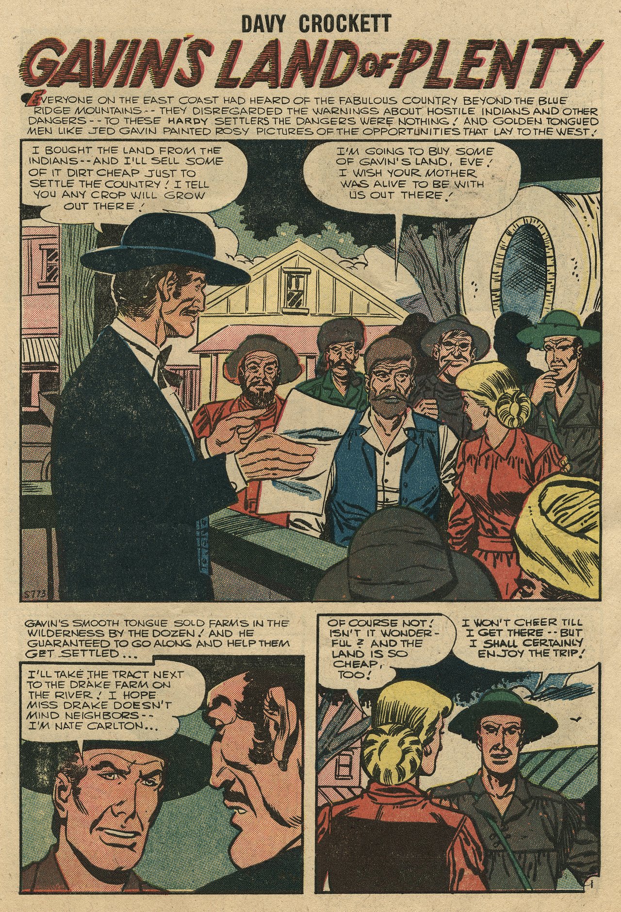 Read online Davy Crockett comic -  Issue #7 - 27