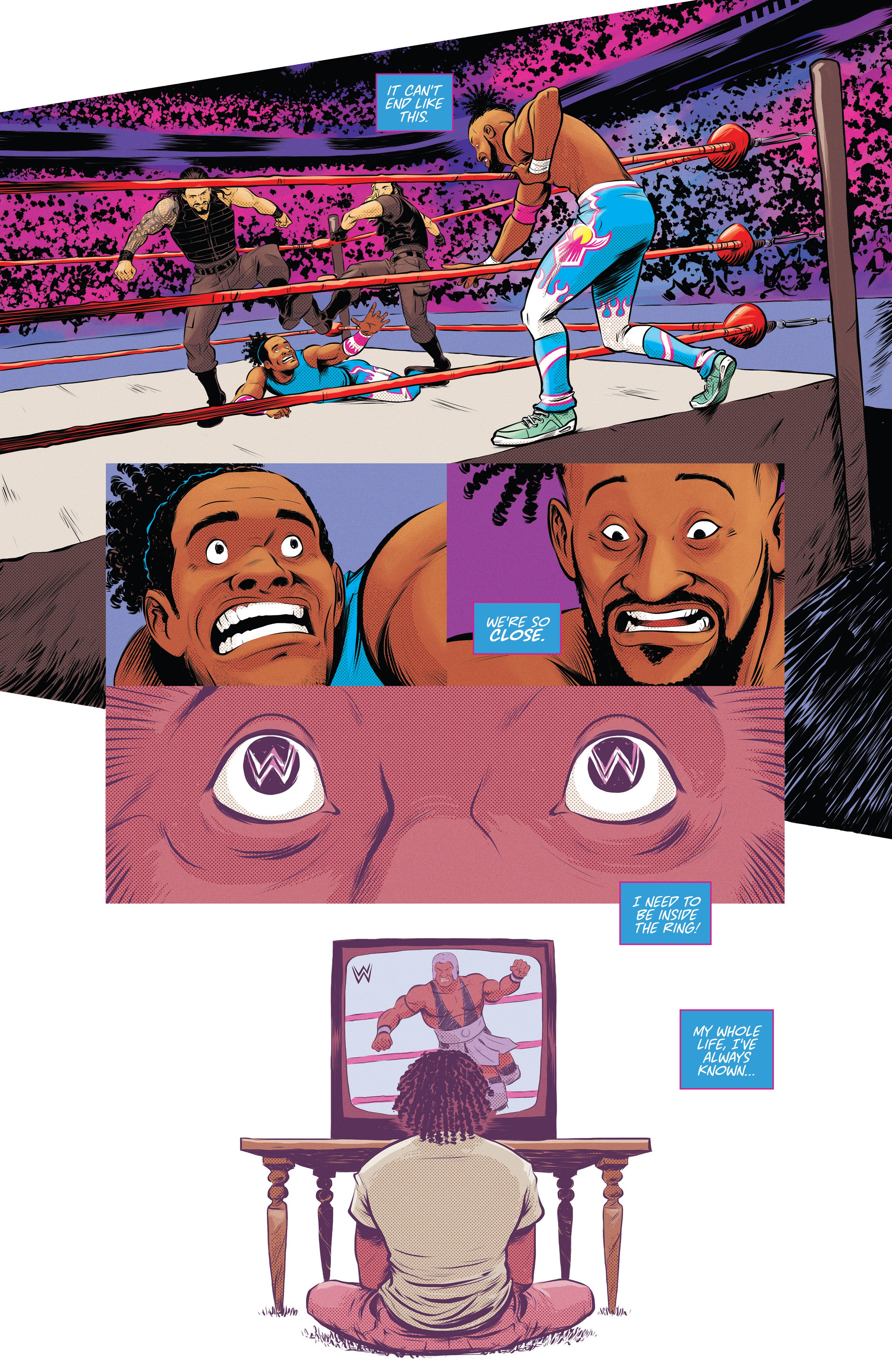 Read online WWE The New Day: Power of Positivity comic -  Issue #1 - 5