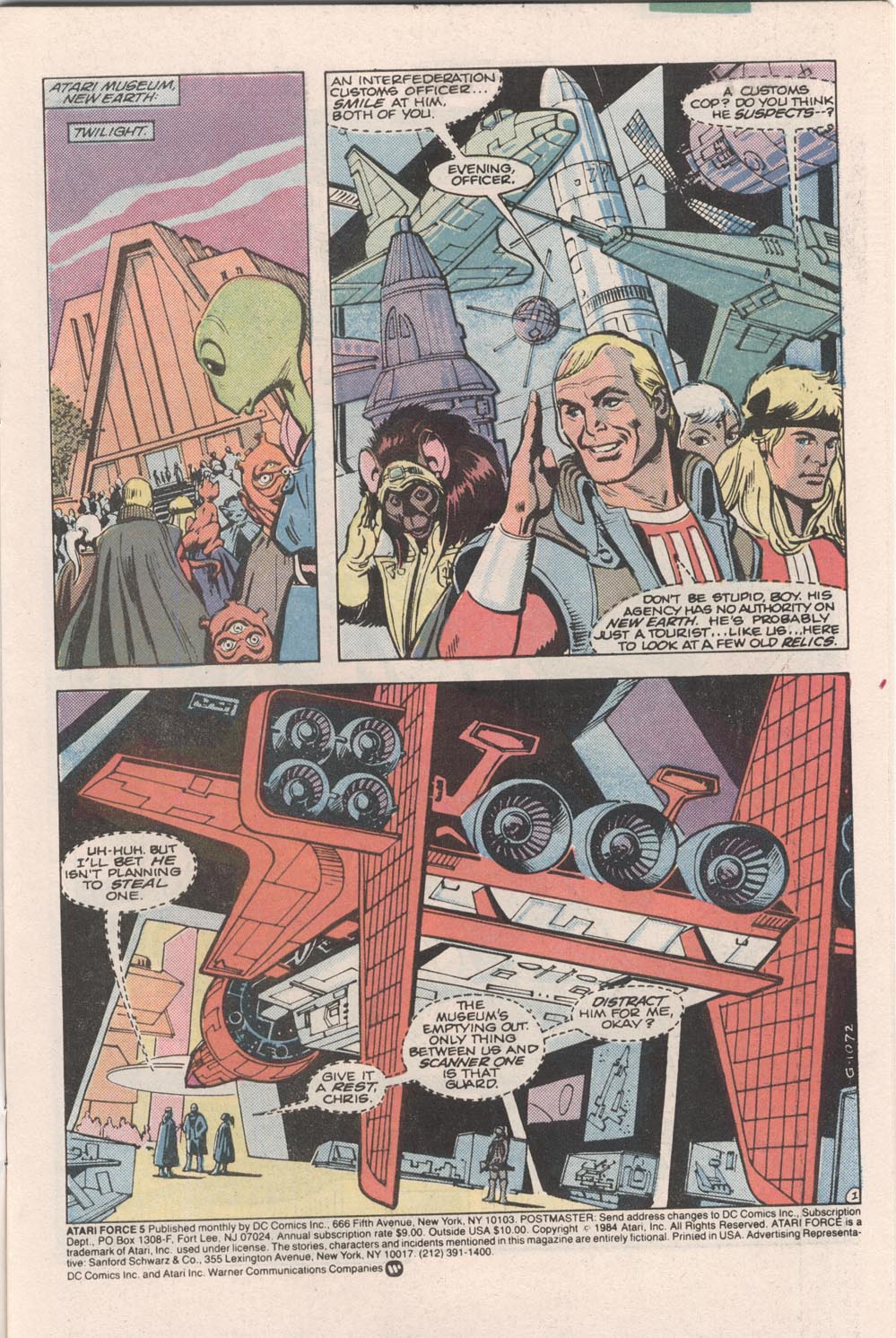Read online Atari Force (1984) comic -  Issue #5 - 2